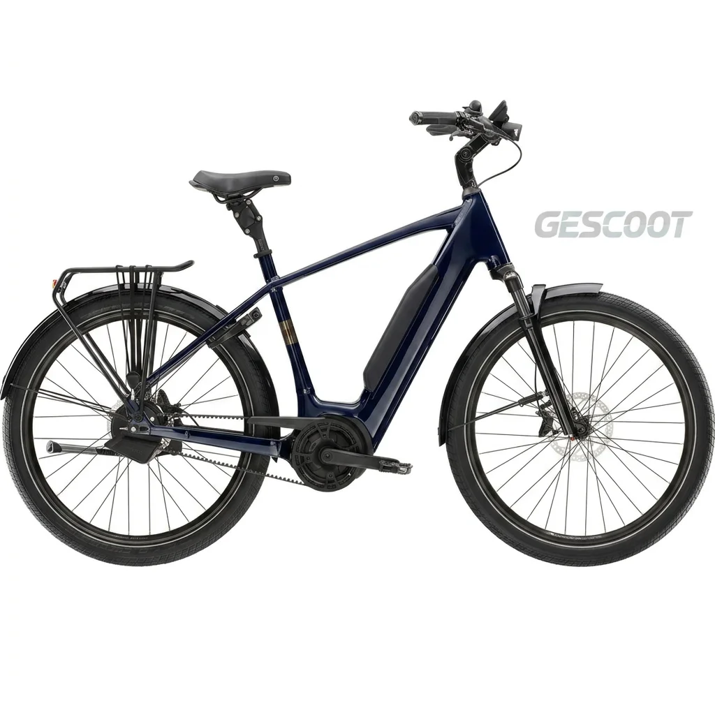 Trek District+ 5 Electric Bike view 1
