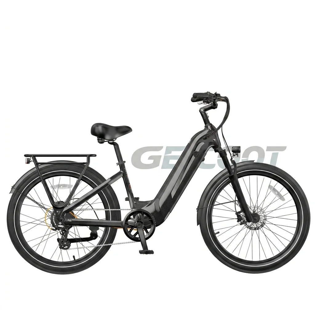 Heybike Hybrid Electric Bike view 1