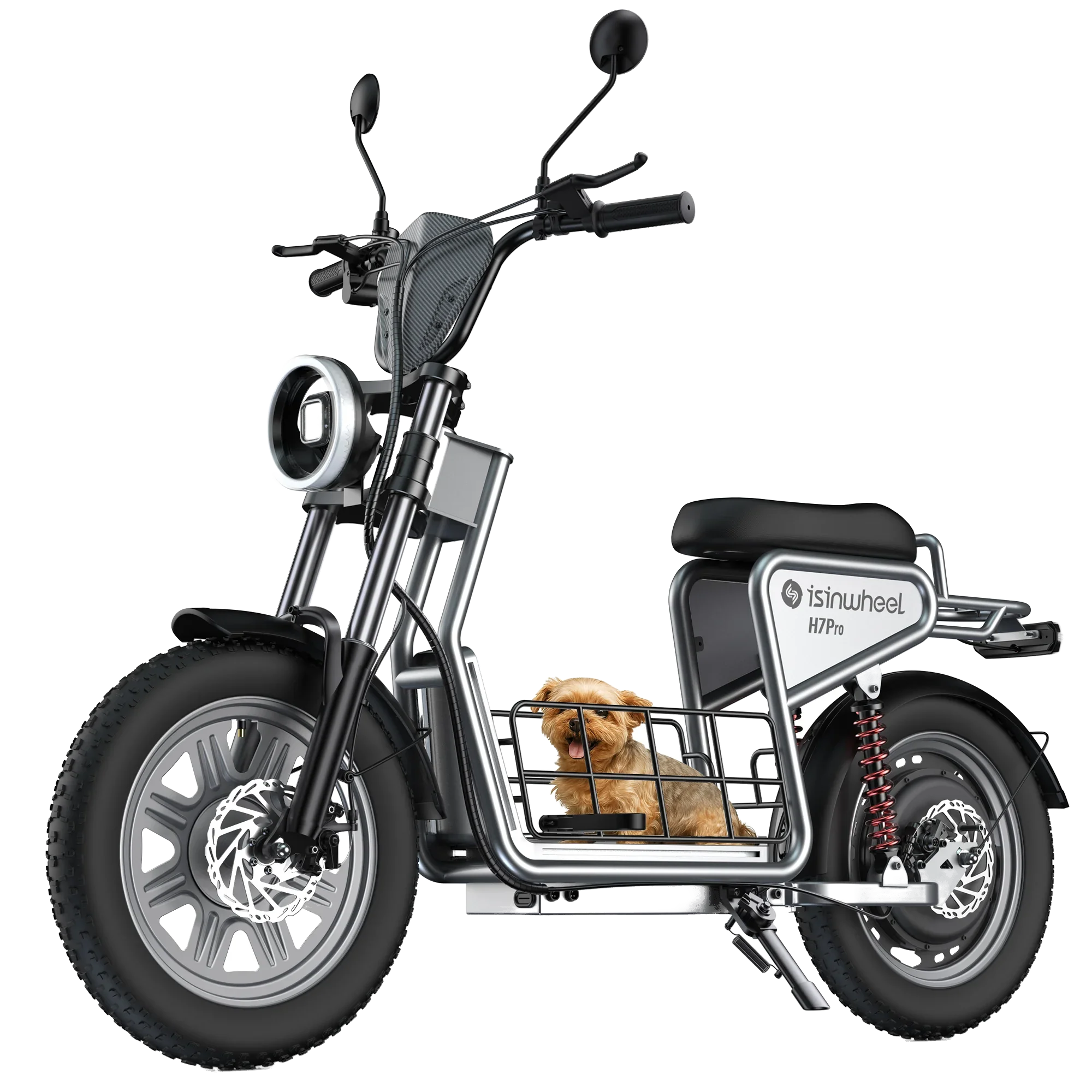 Isinwheel H7Pro High-End Commuting Electric Scooter With Seat 28MPH view 5