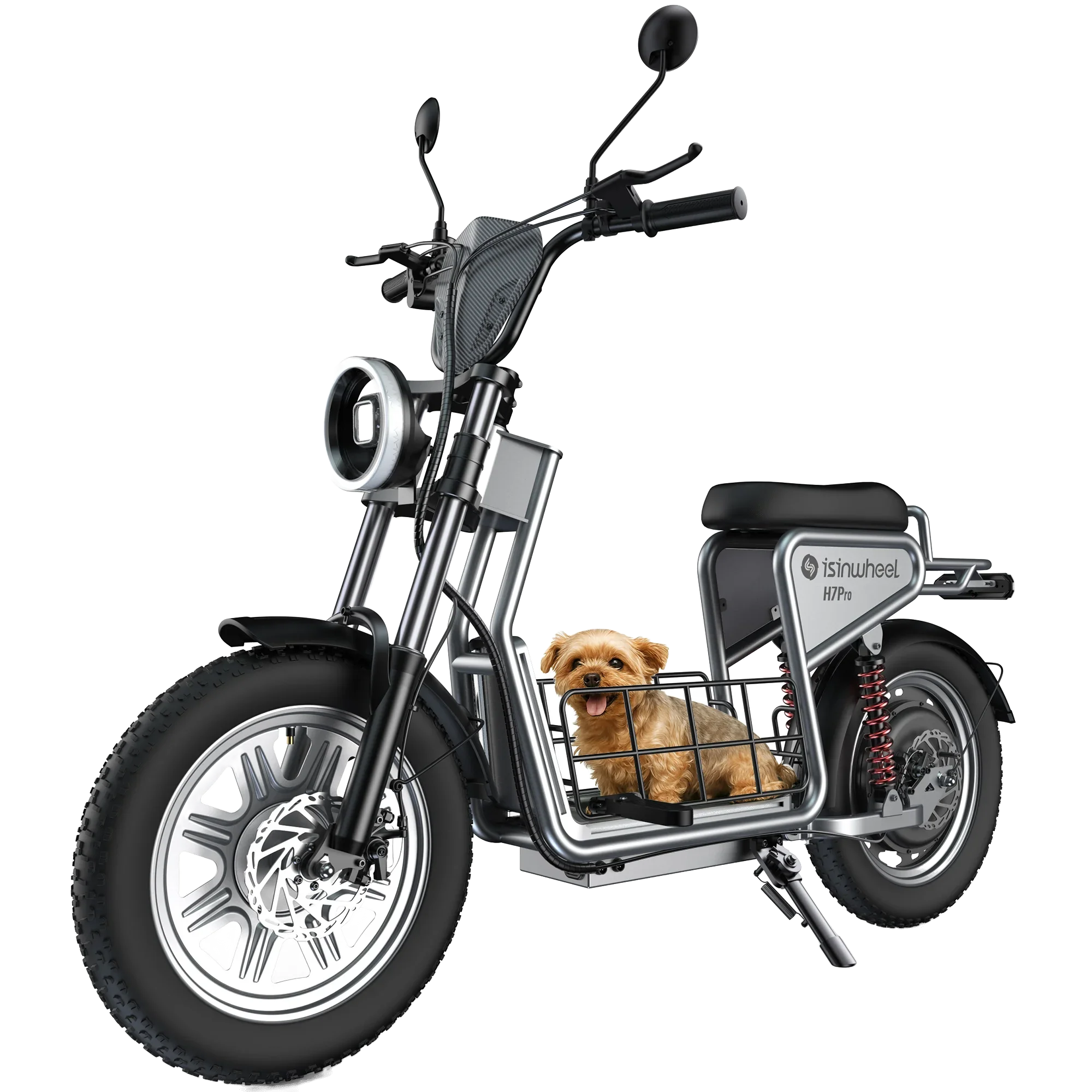 Isinwheel H7Pro High-End Commuting Electric Scooter With Seat 28MPH view 4