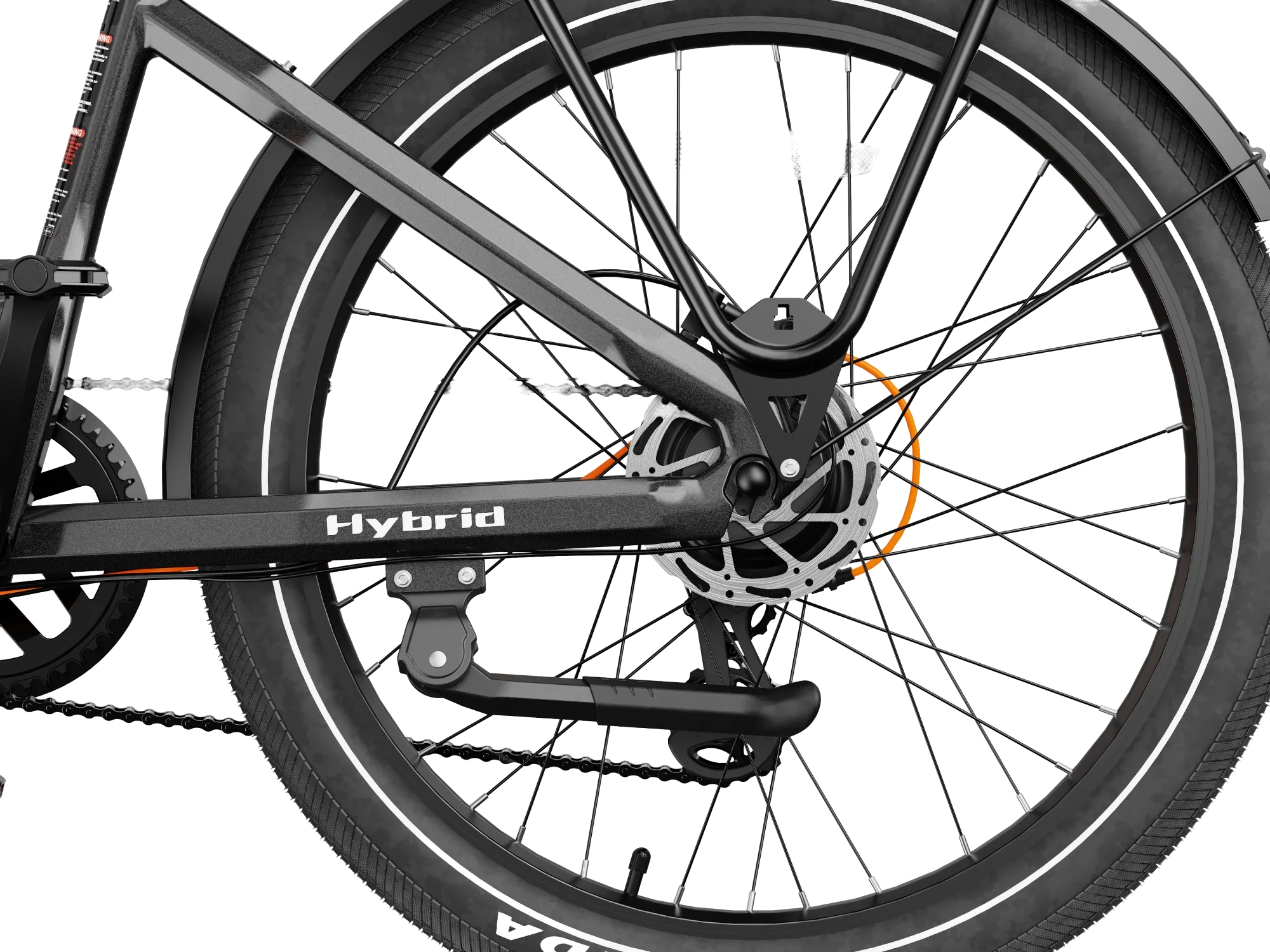 Heybike Hybrid Electric Bike view 6