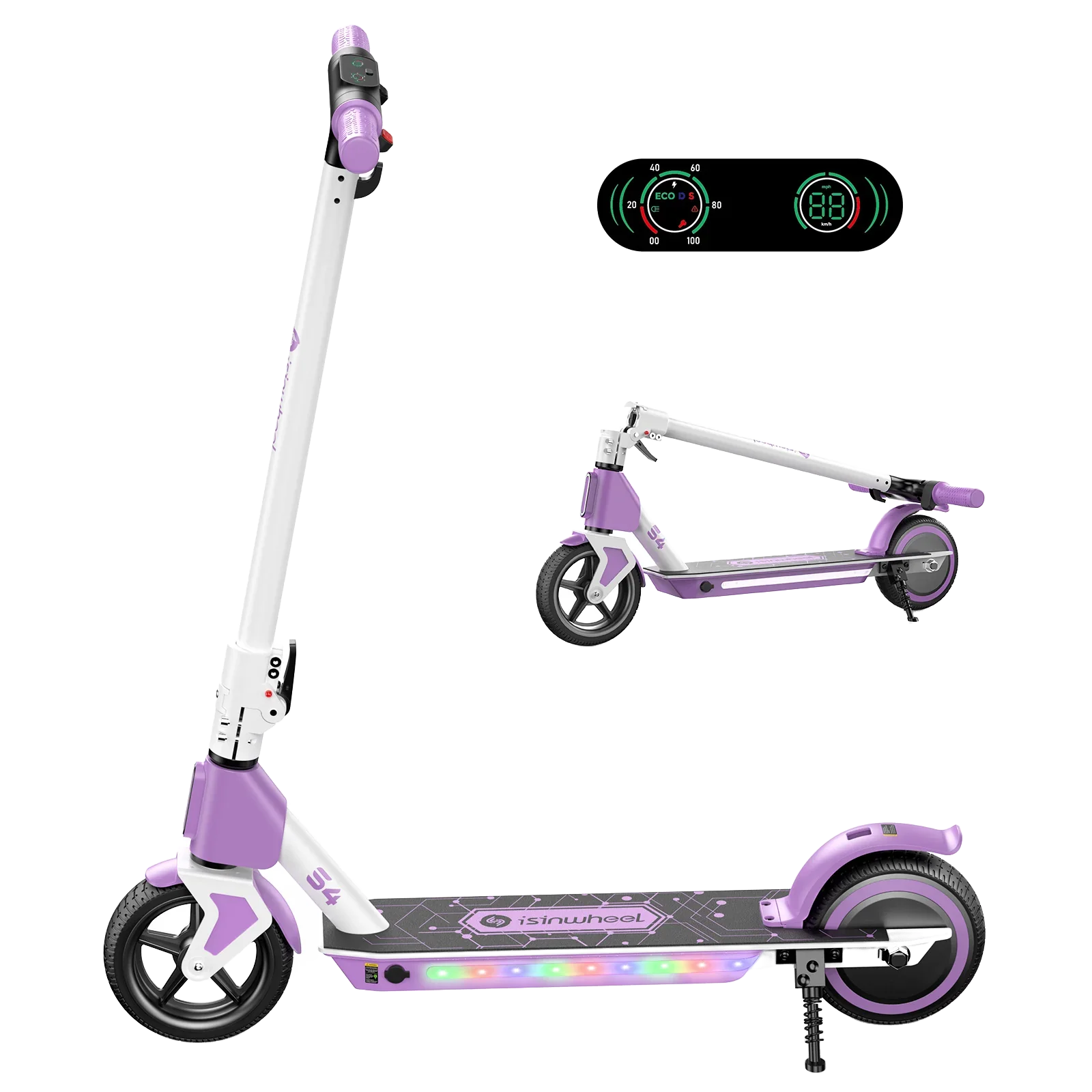 Isinwheel S4 Electric Scooter For Kids Ages 6-14 view 20