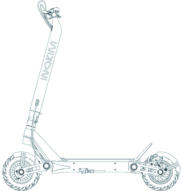 Inokim OX Electric Scooter view 2
