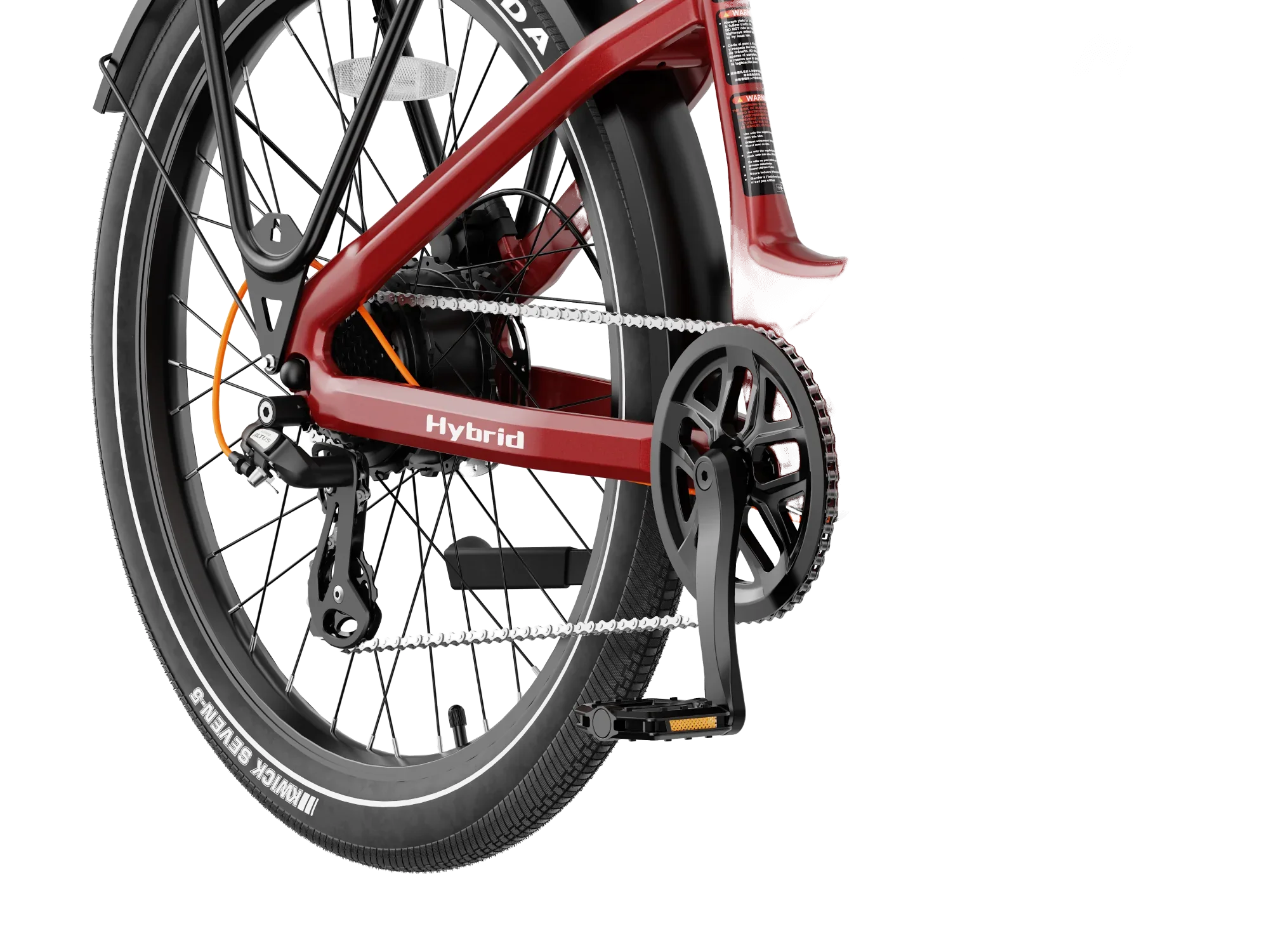 Heybike Hybrid Electric Bike view 5
