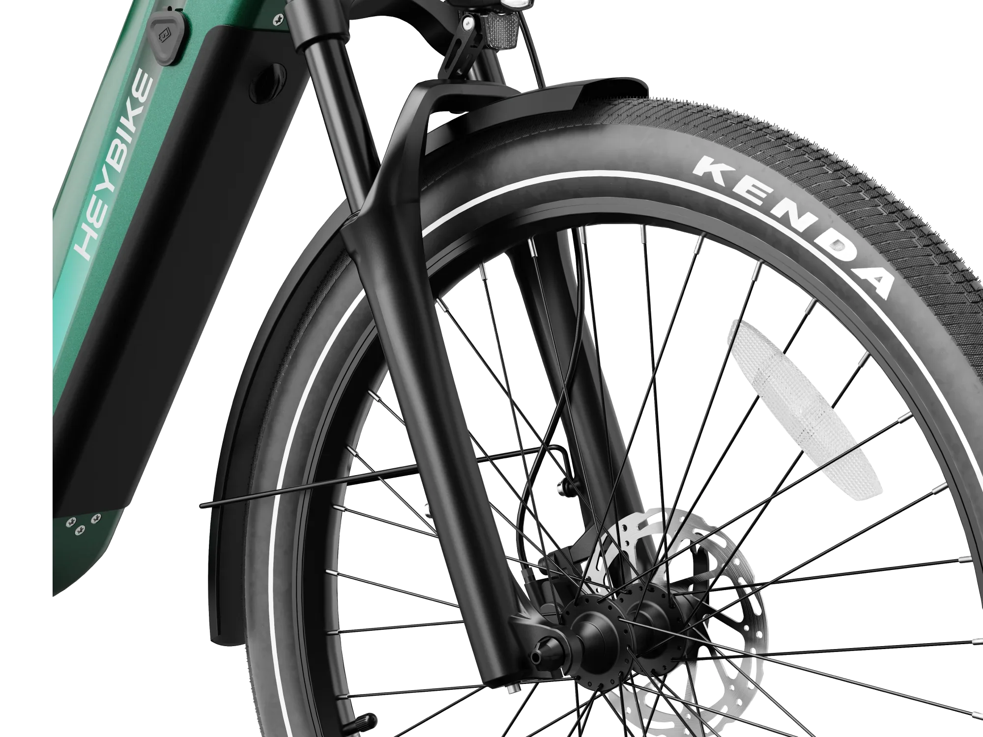 Heybike Hybrid Electric Bike view 4