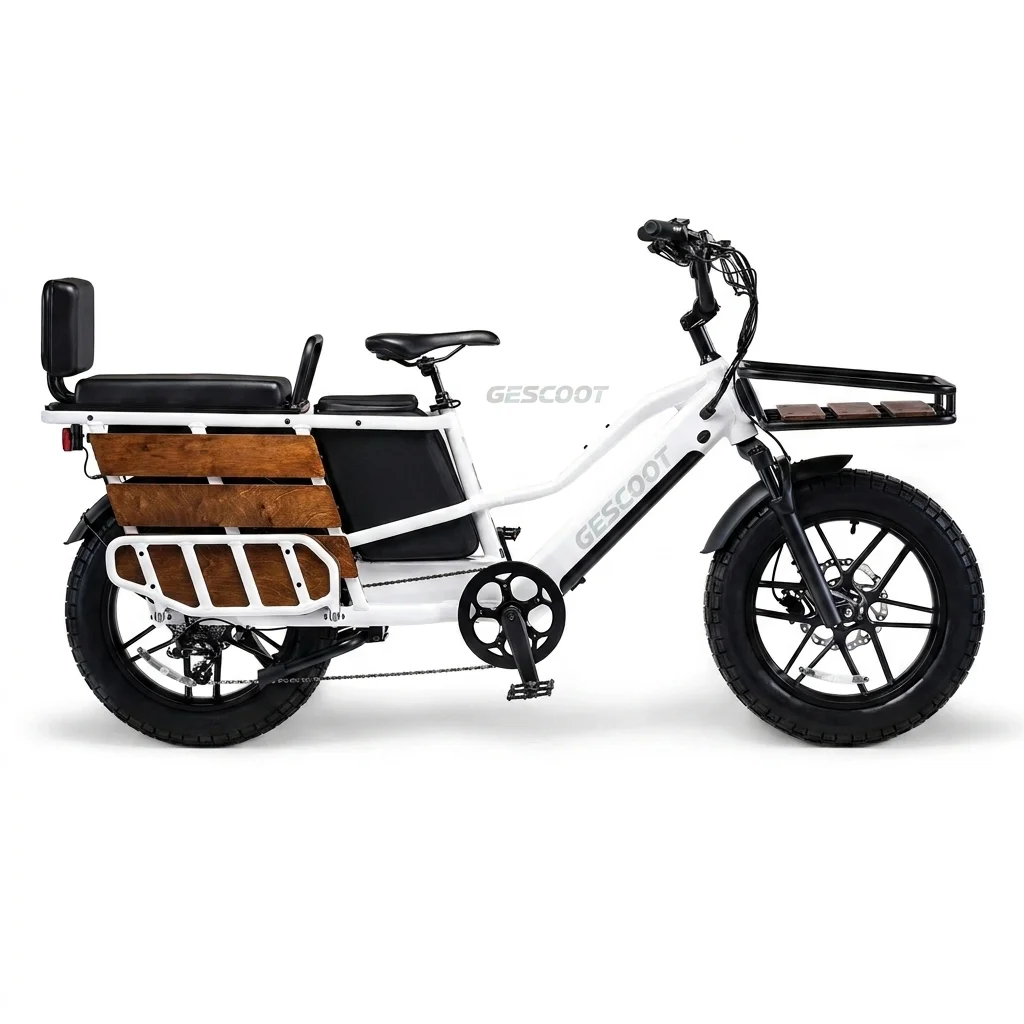 Pedego Cargo Electric Bike view 1