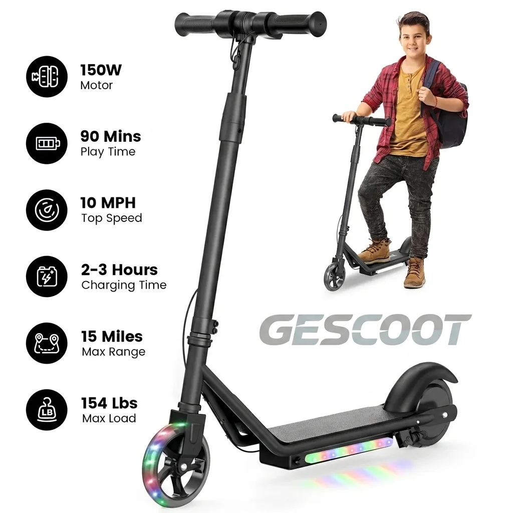 Isinwheel S2 Electric Scooter For Kids Ages 6-14 view 1