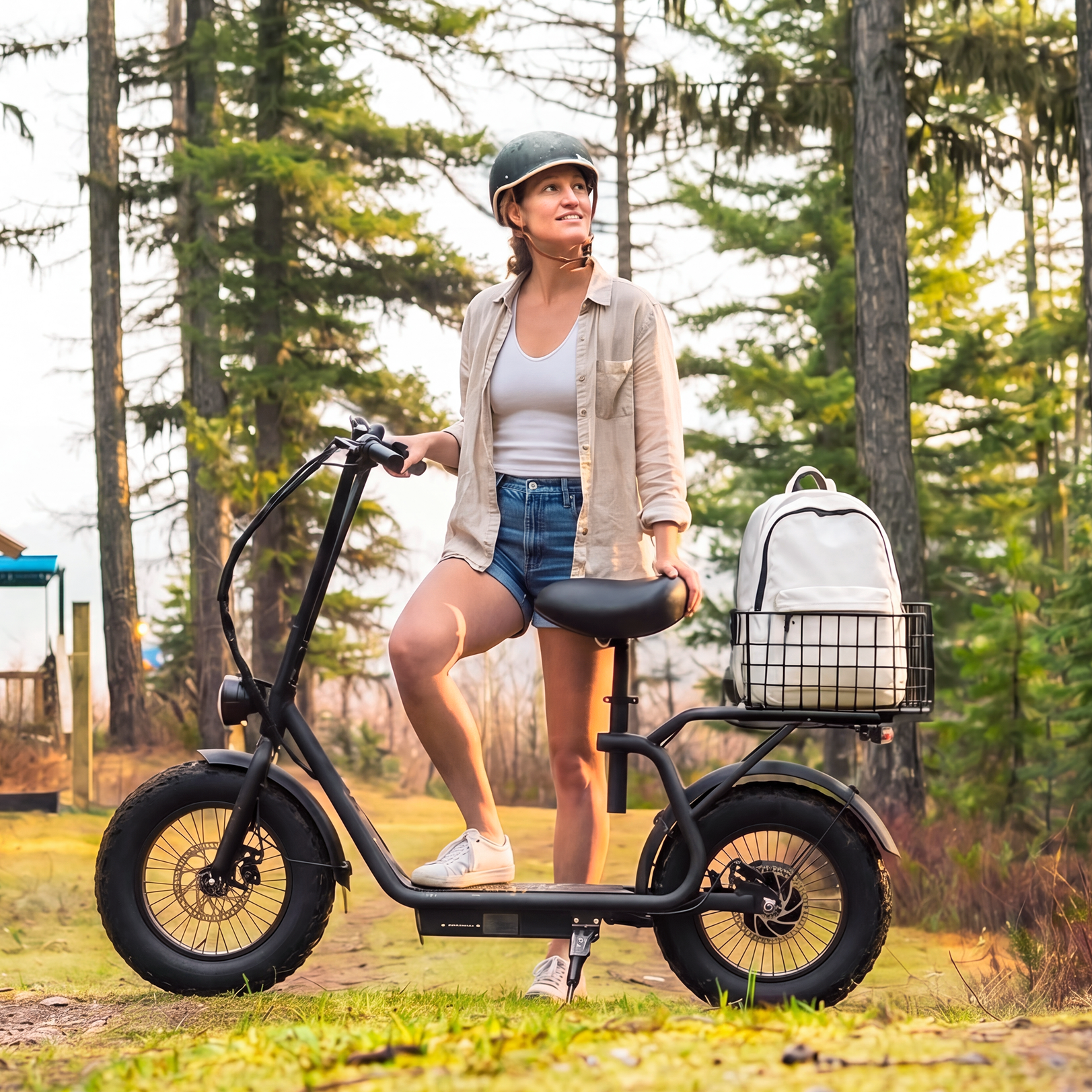 Hiboy U2 Pro Electric Scooter With 16" Fat Tires view 3