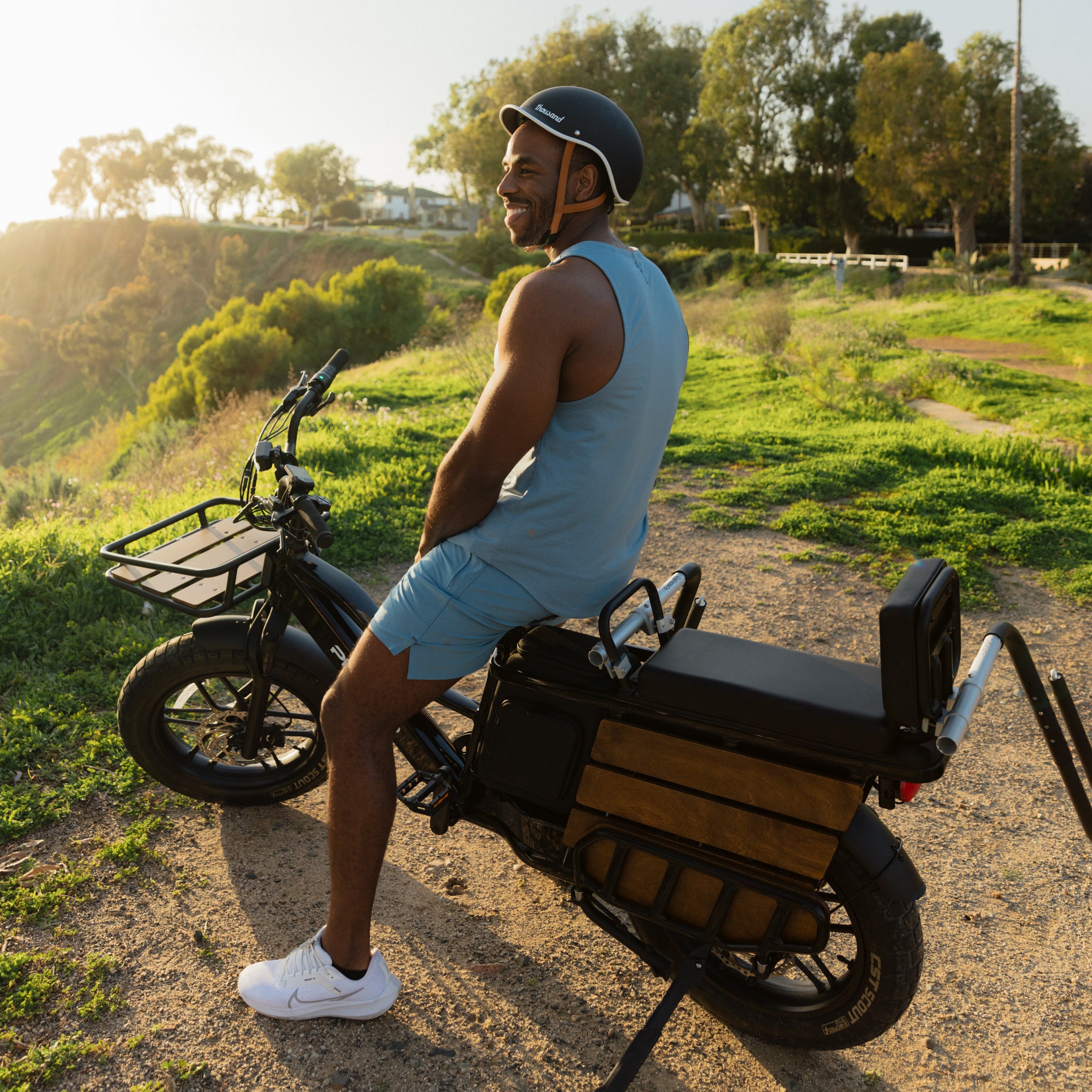 Pedego Cargo Electric Bike view 4