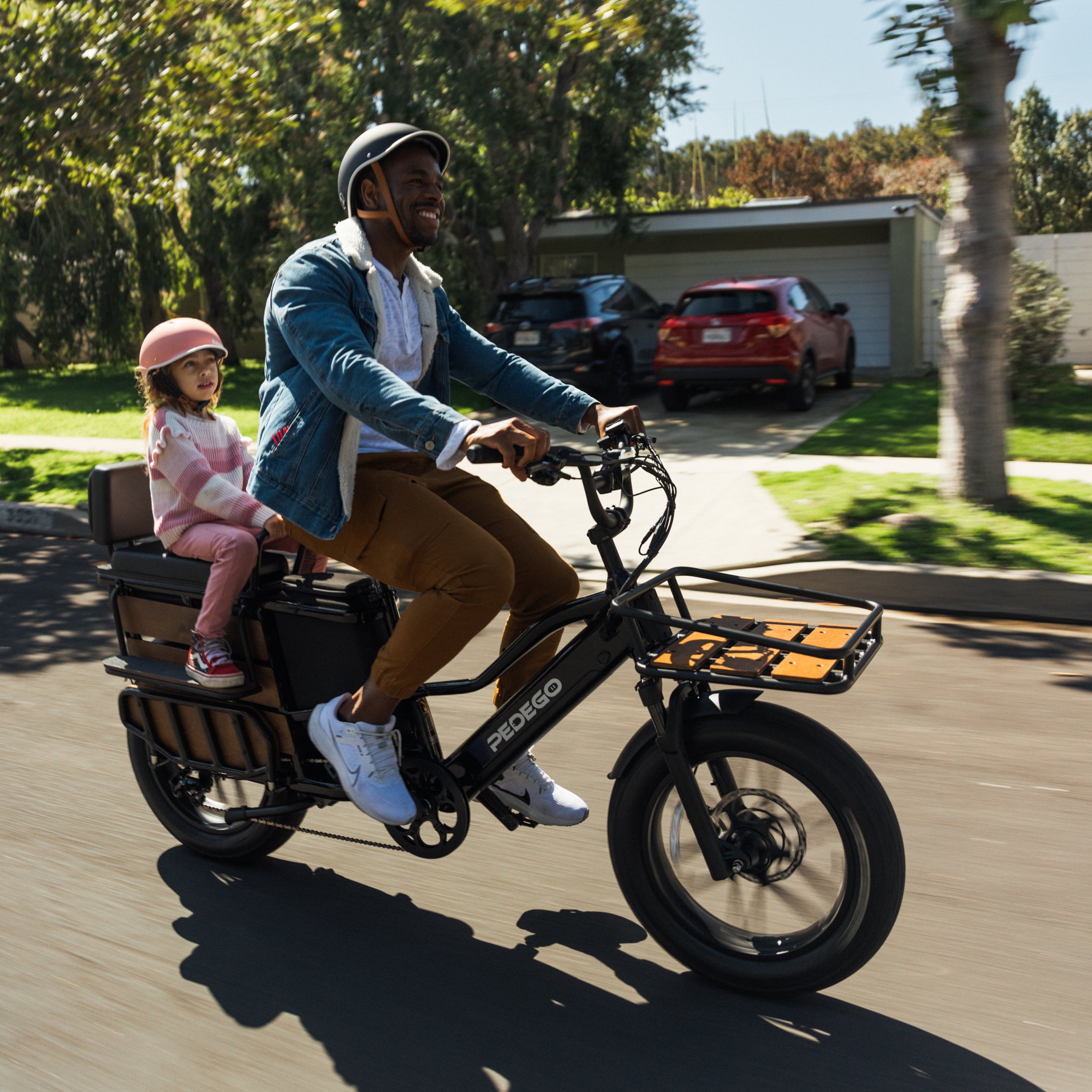 Pedego Cargo Electric Bike view 3