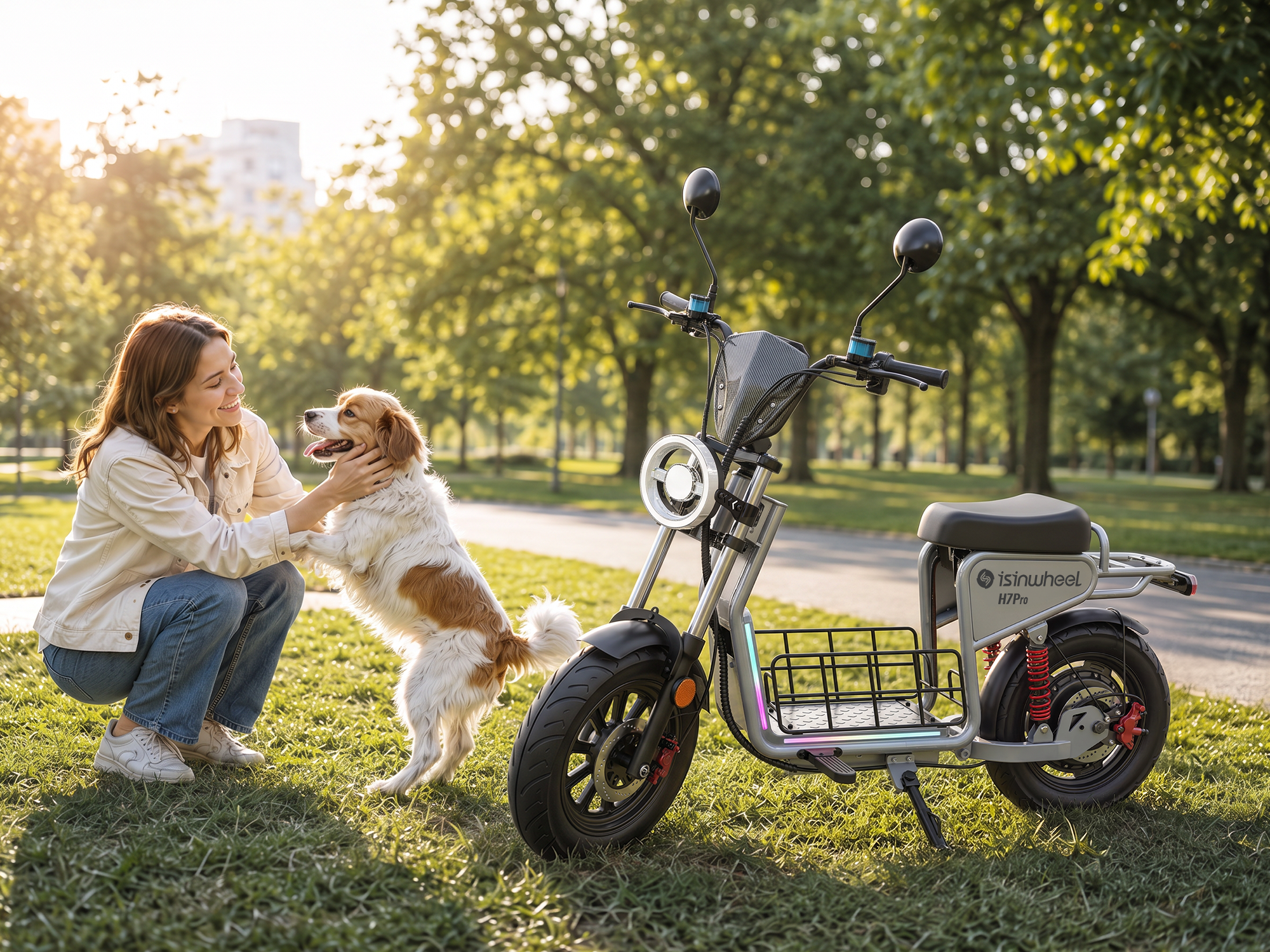 Isinwheel H7 Pro Electric Scooter view 5