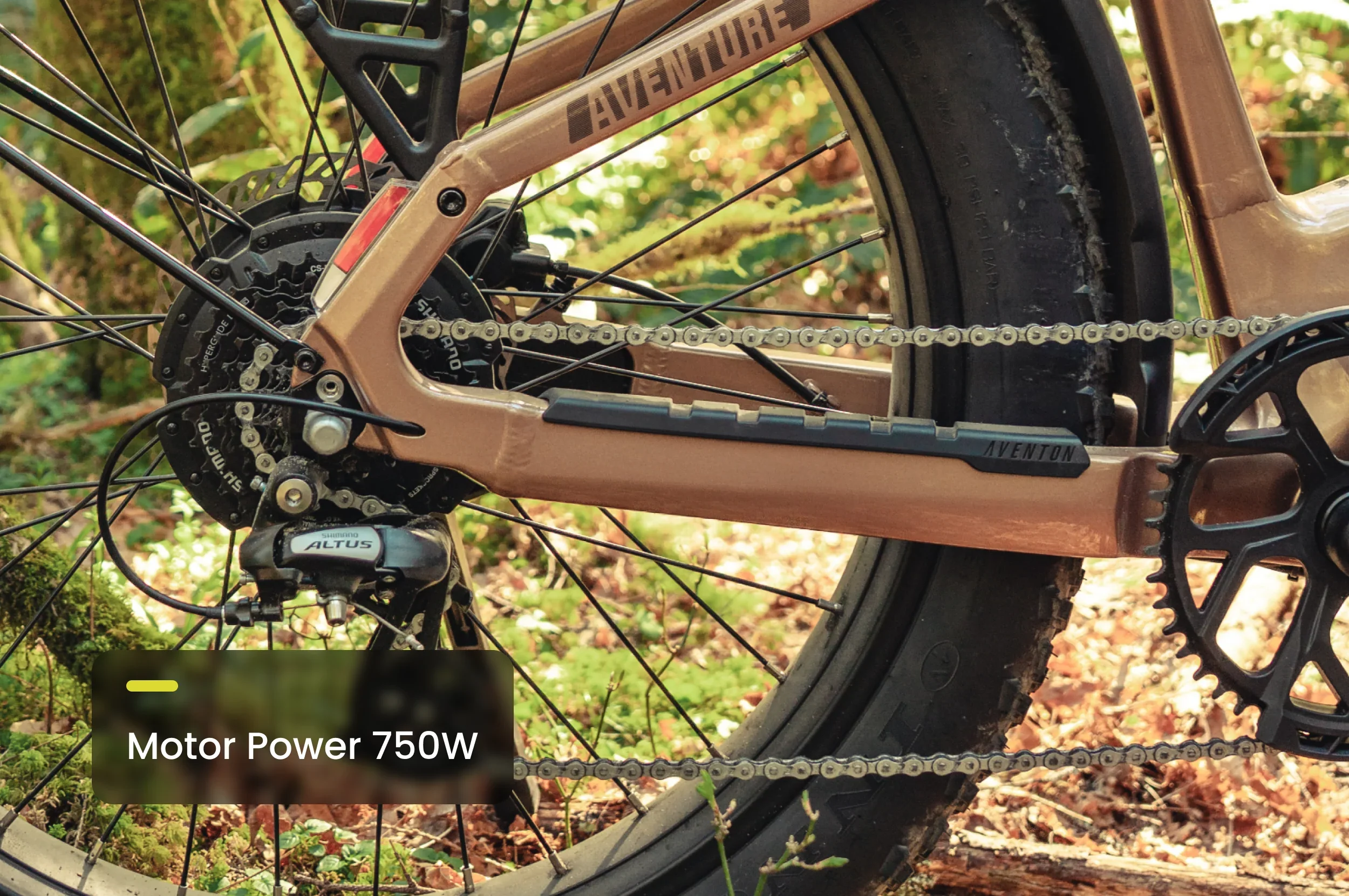 Aventon Aventure 3 Step-Through Electric Bike view 7