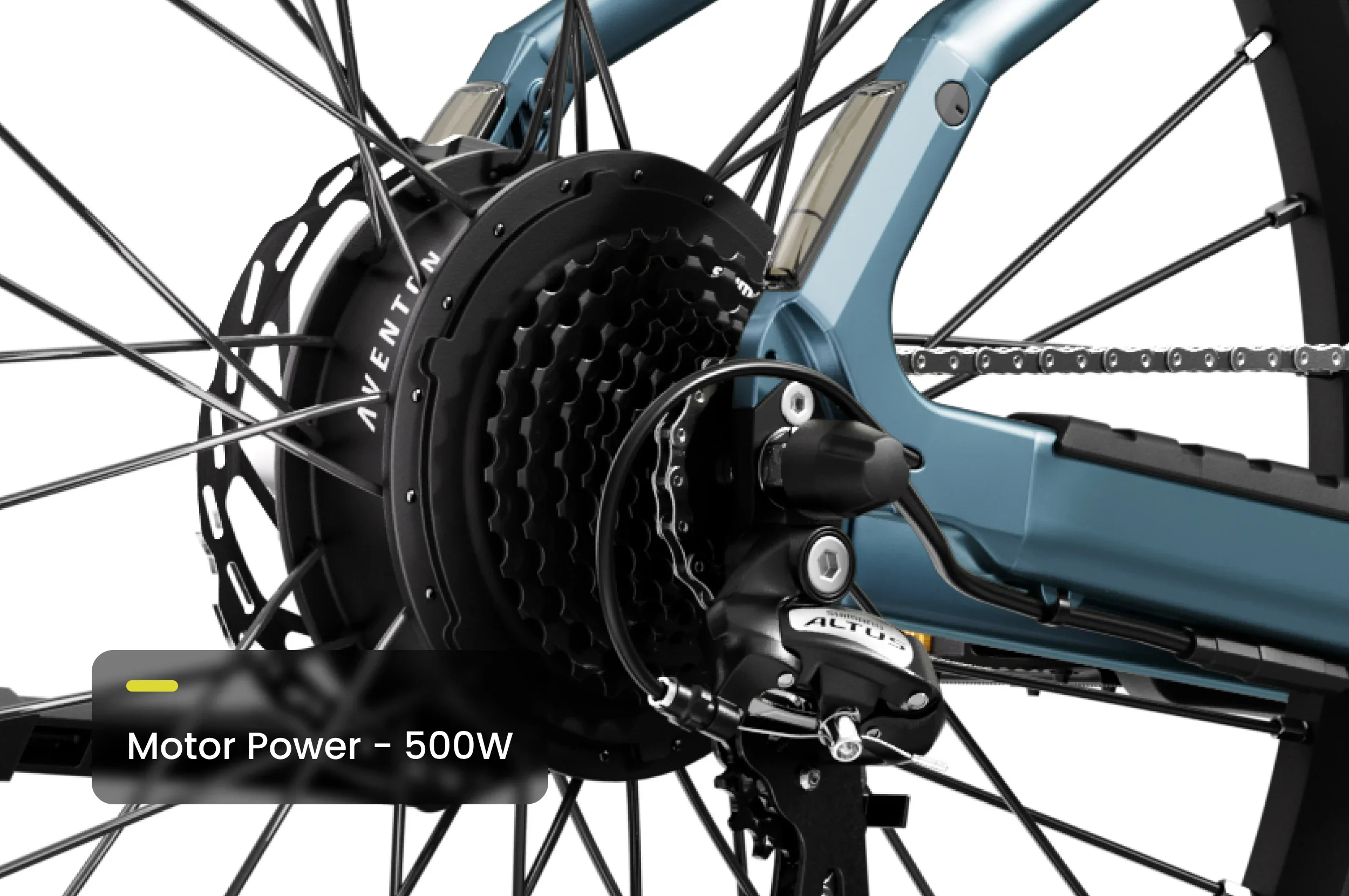 Aventon Pace 4 Step-Through Electric Bike view 10