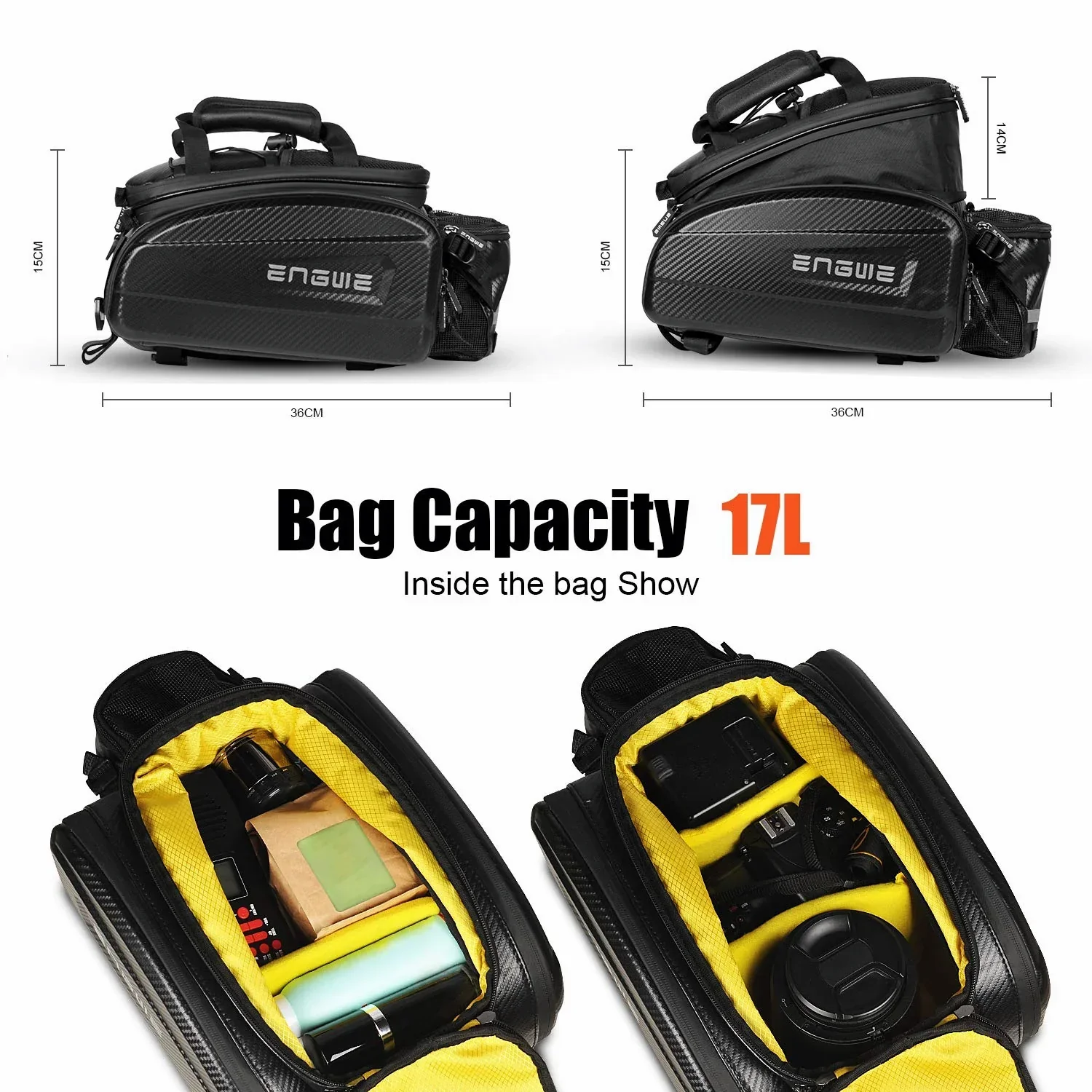 Engwe 35L Rear Rack Bag view 2