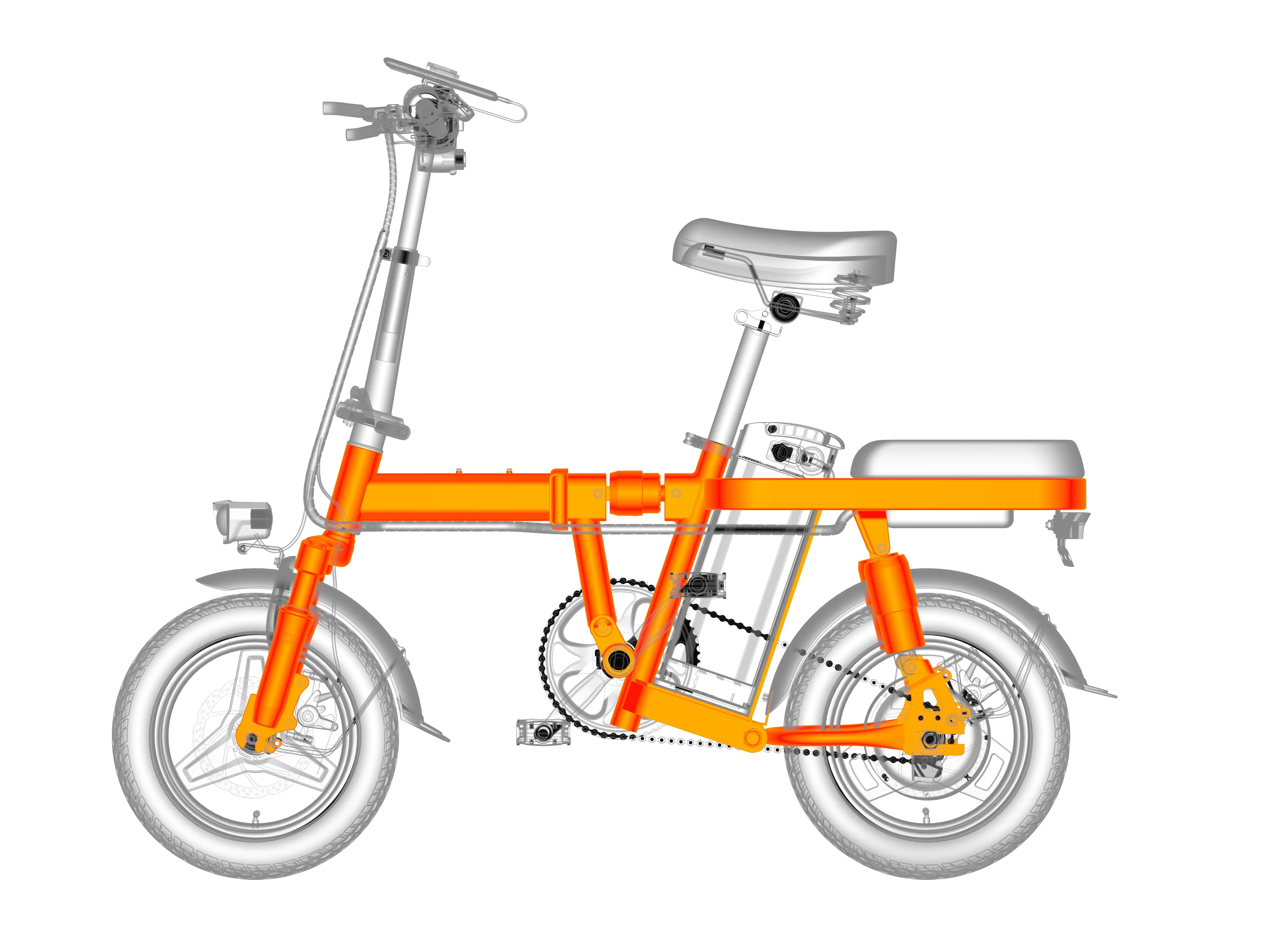 Engwe T14 Electric Bike view 16