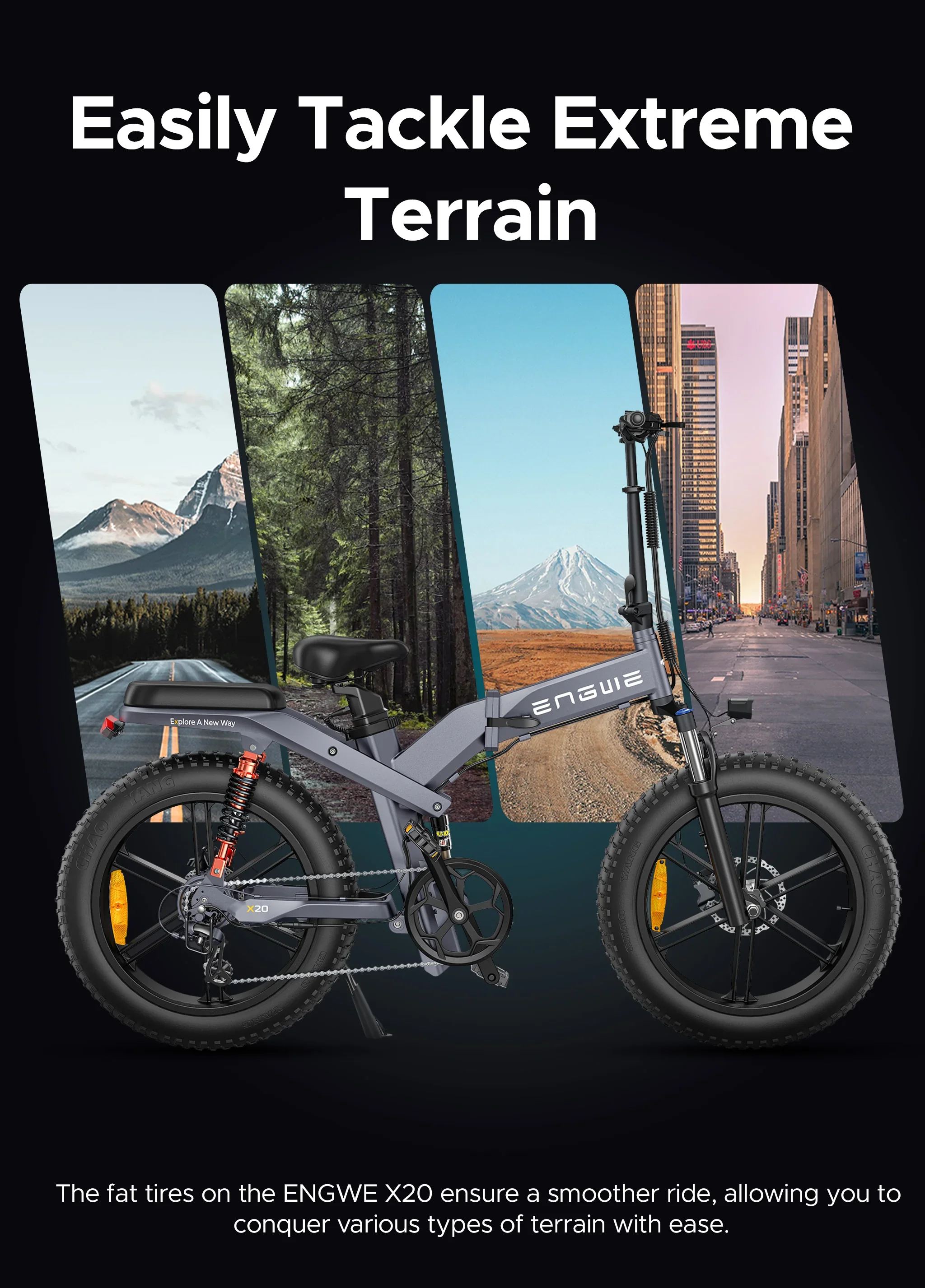 Engwe X20 Electric Bike view 9