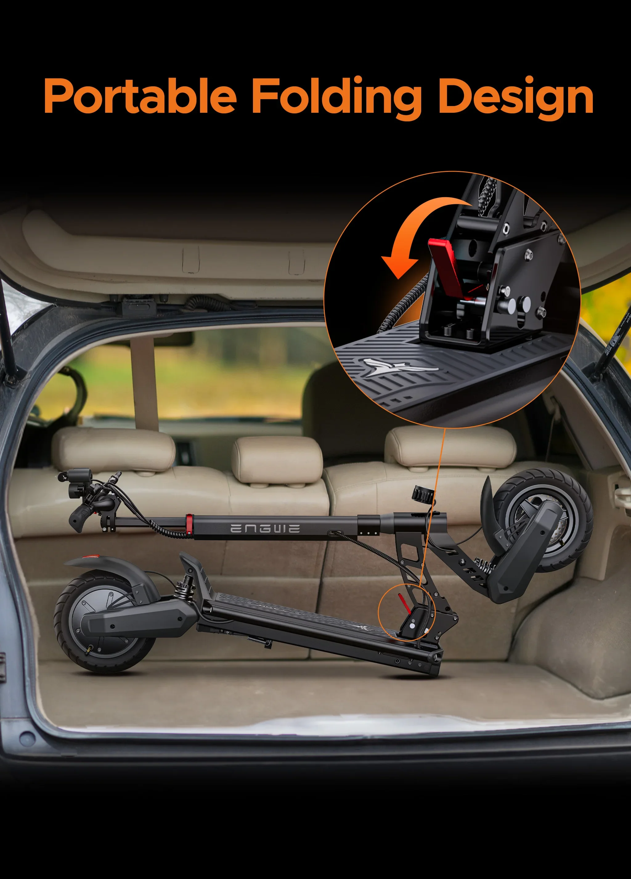 Engwe Y400 Electric Scooter view 3