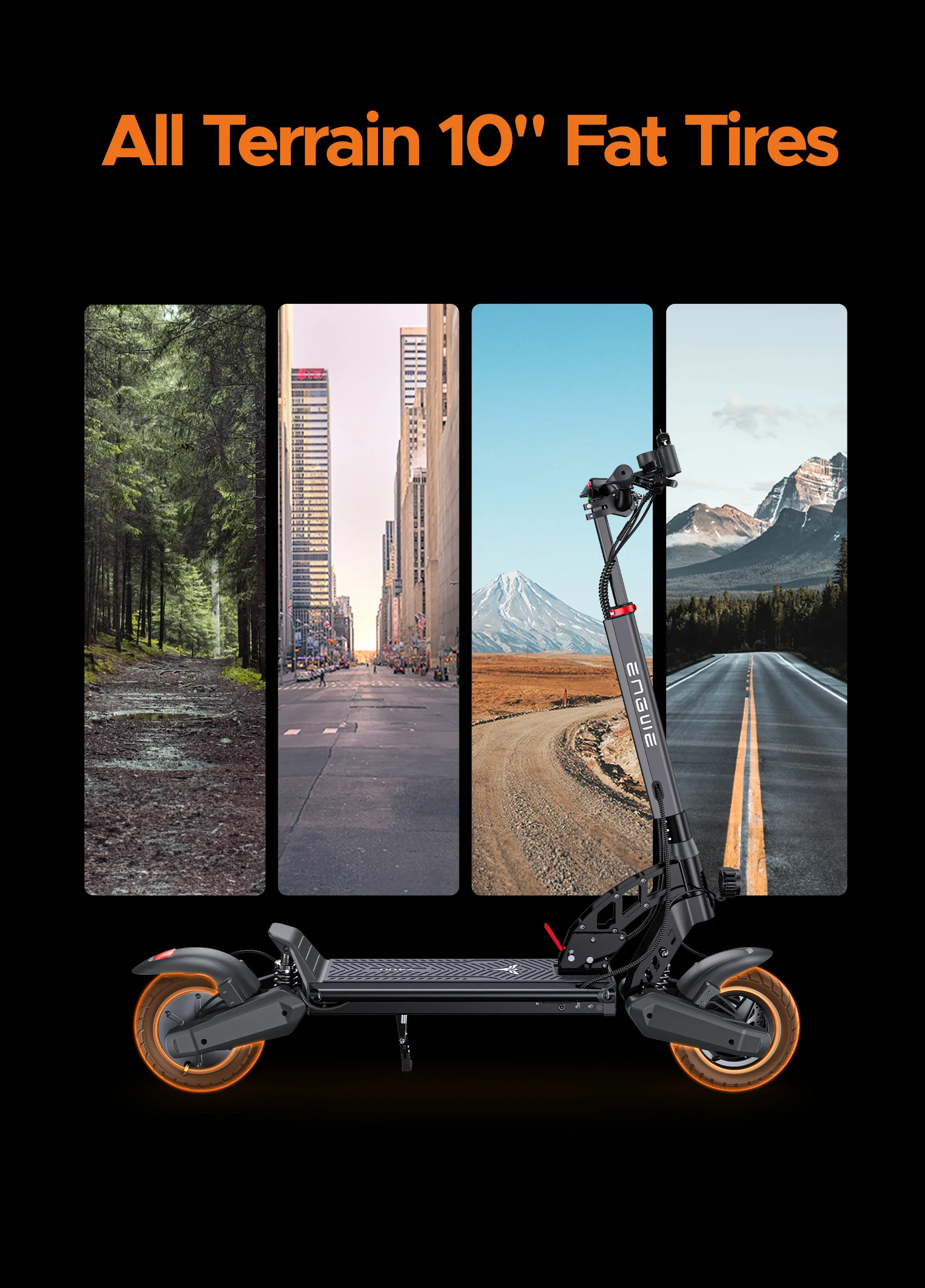 Engwe Y400 Electric Scooter view 2