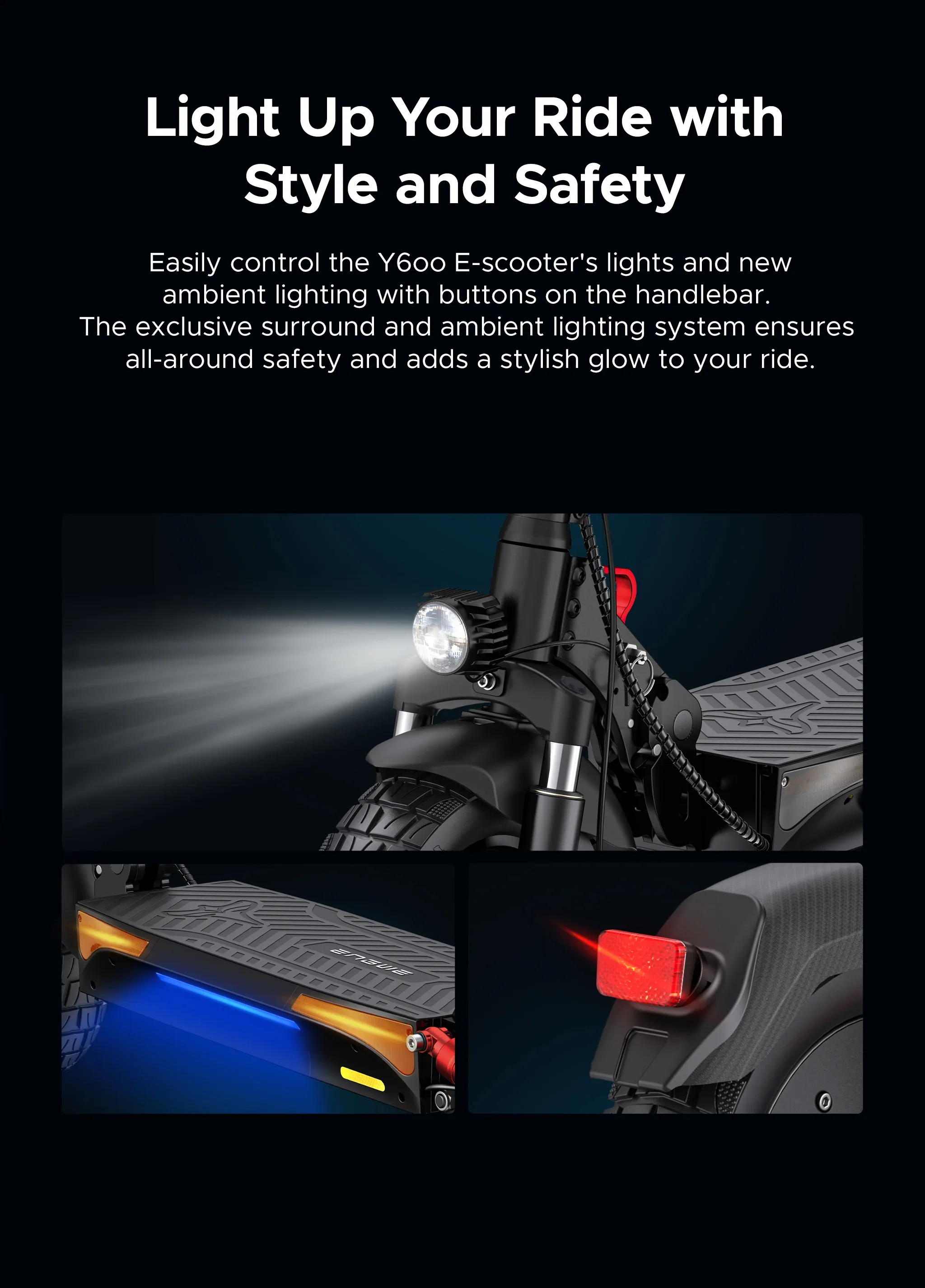 Engwe Y600 Electric Scooter view 15