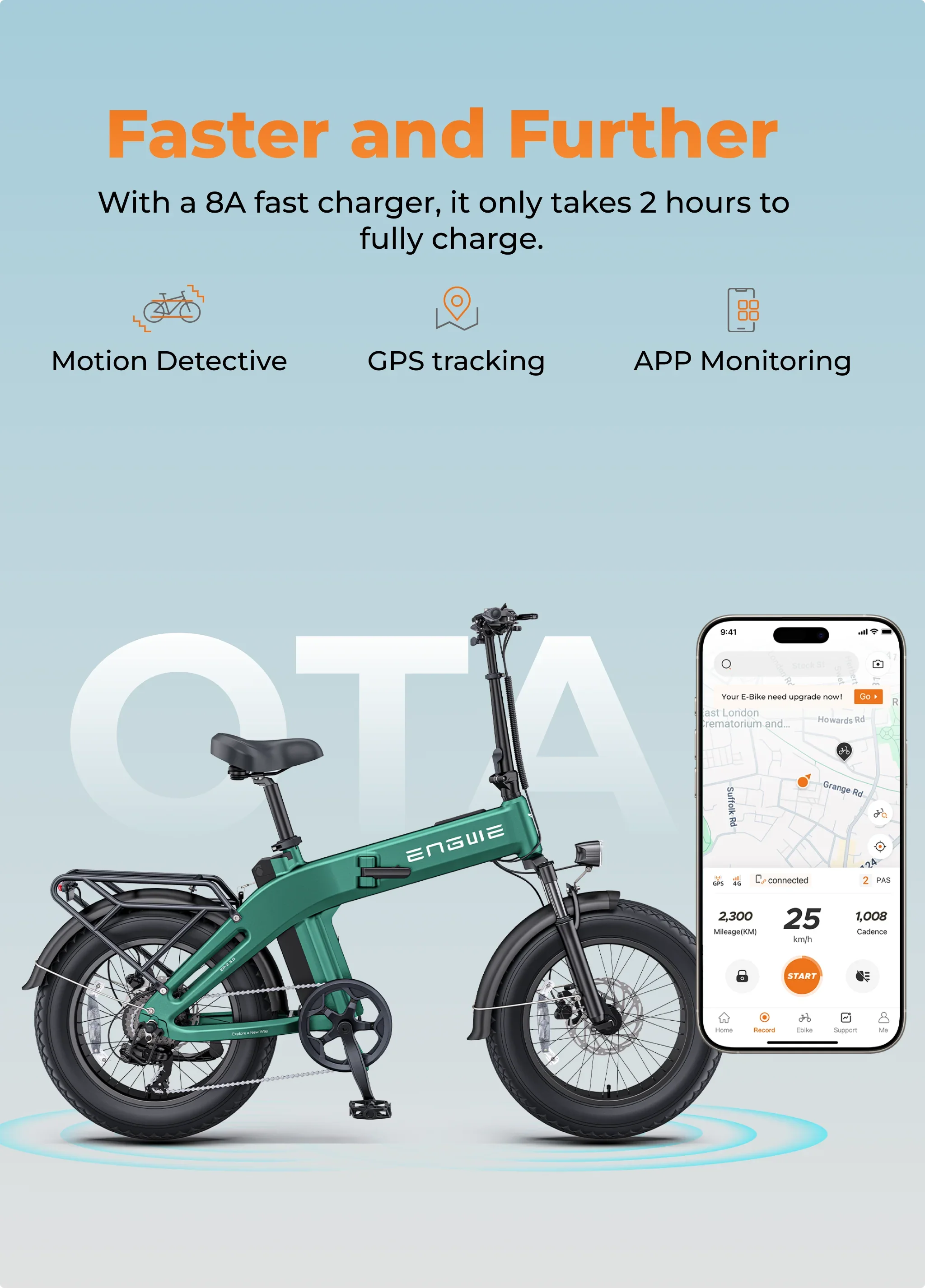 Engwe EP-2 3.0 Electric Bike view 4