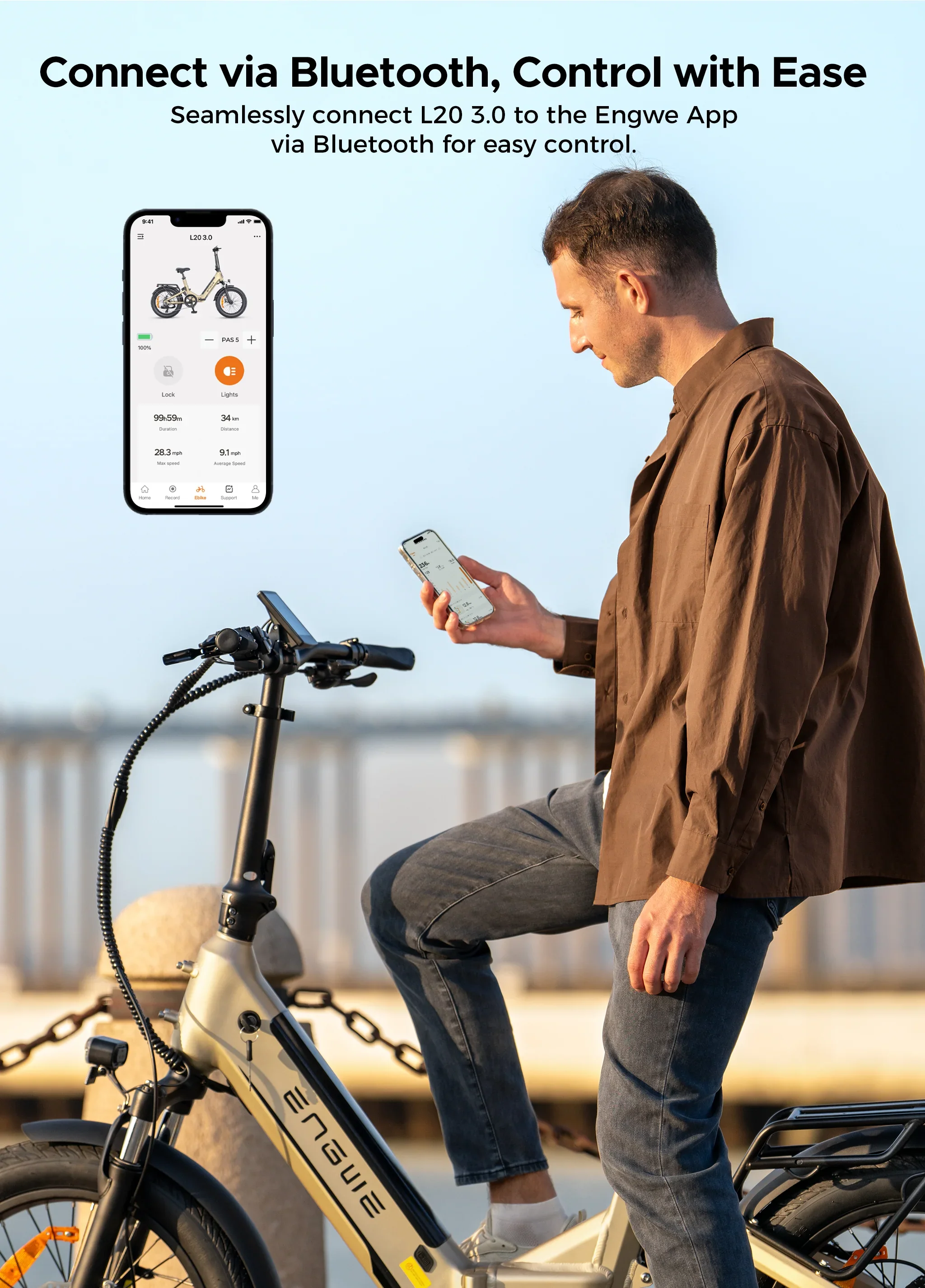 Engwe L20 3.0 Electric Bike view 6