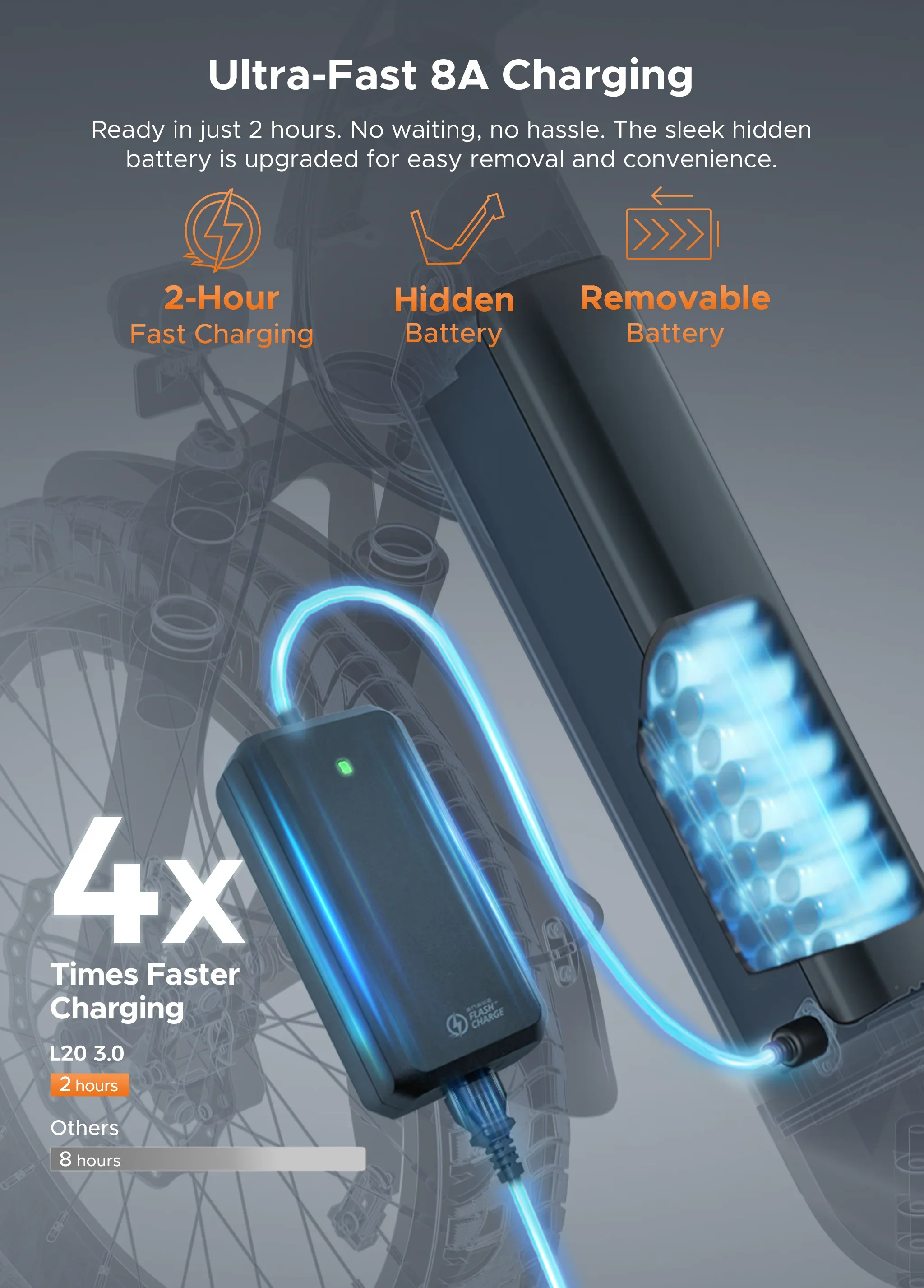 Engwe L20 3.0 Electric Bike view 5