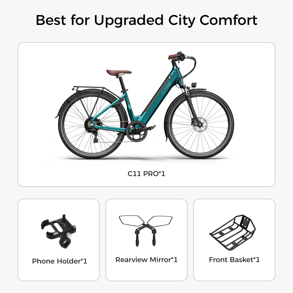 Fiido C11 Pro Electric Bike view 7