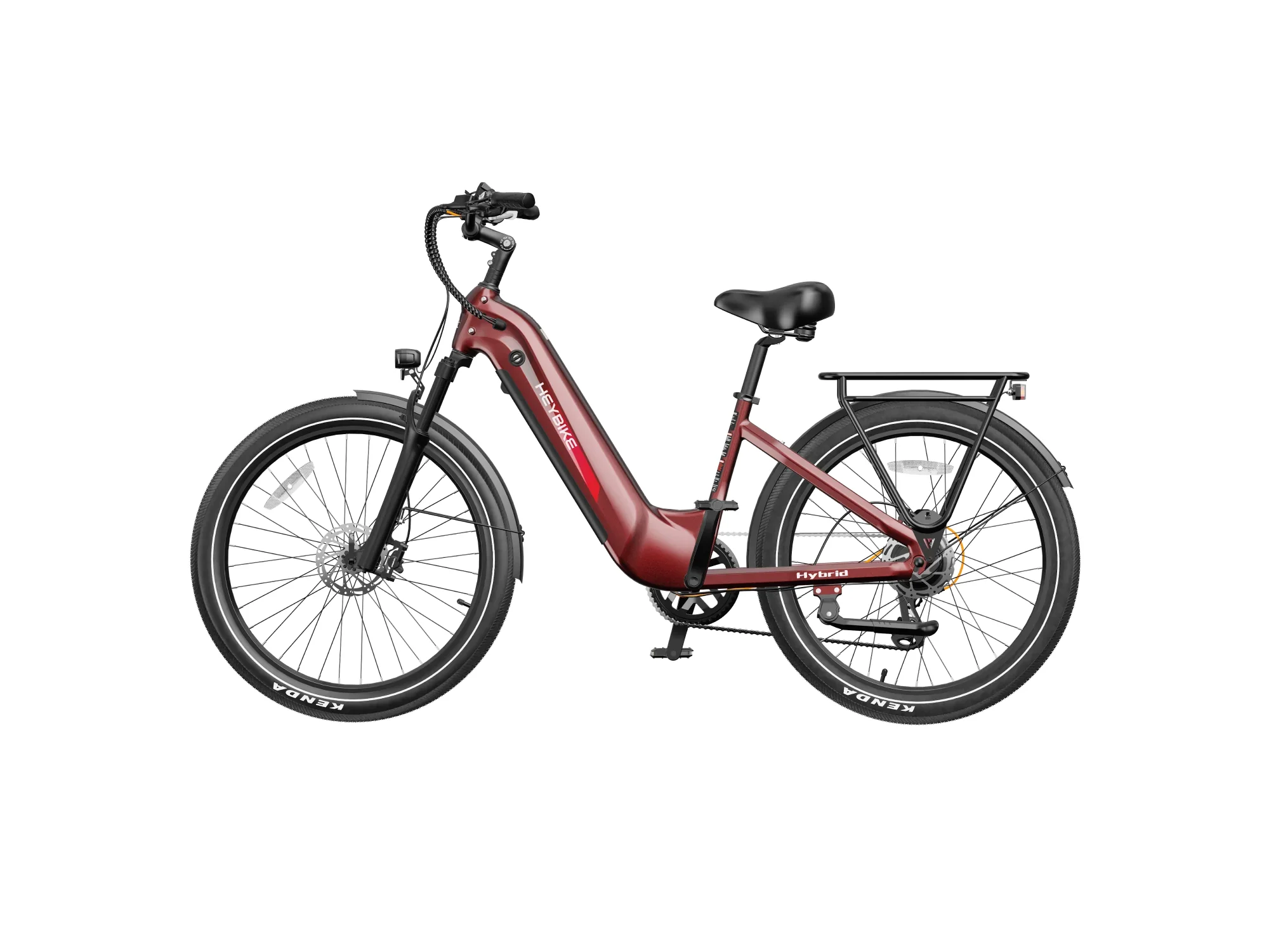 Heybike Hybrid Electric Bike view 17