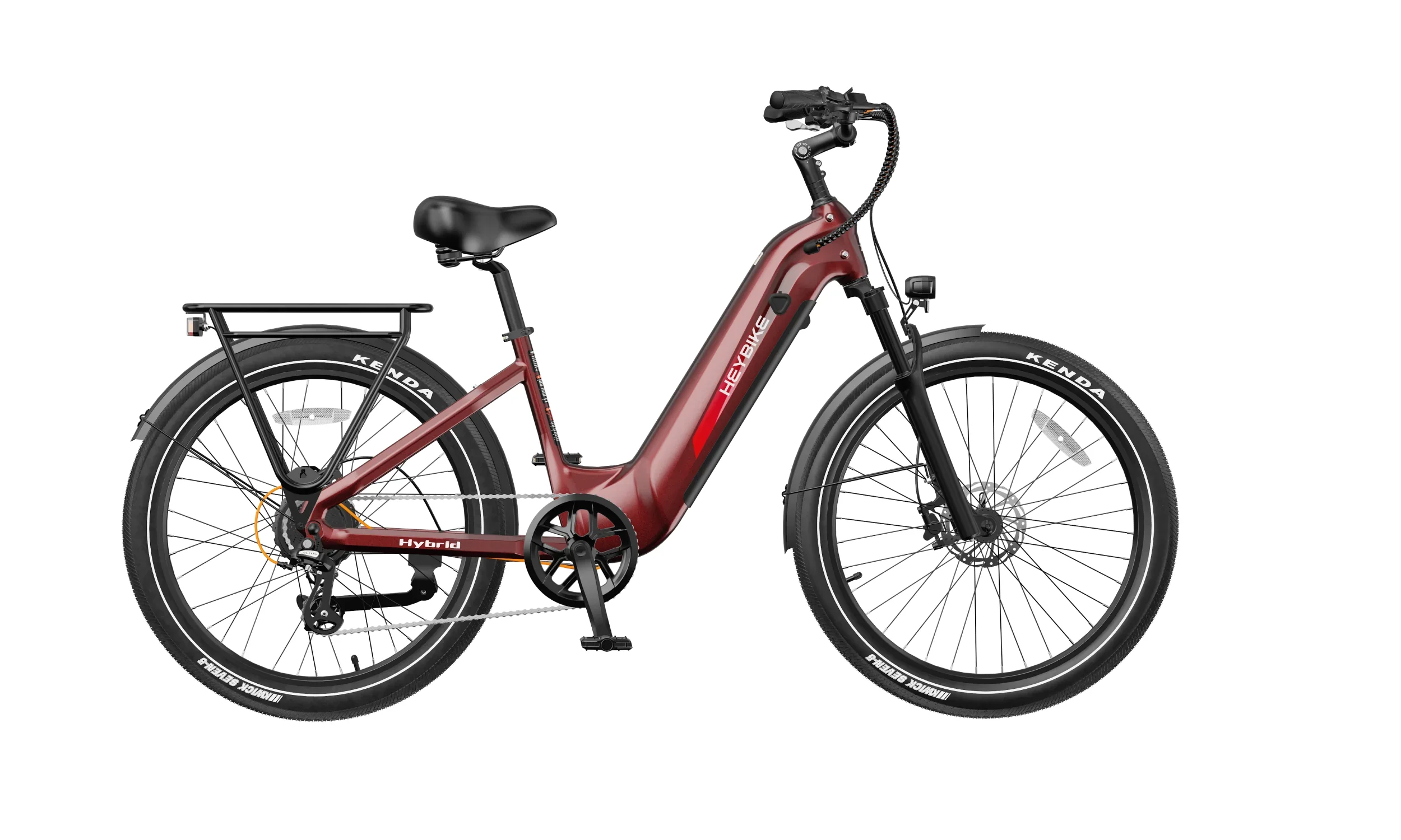 Heybike Hybrid Electric Bike view 11