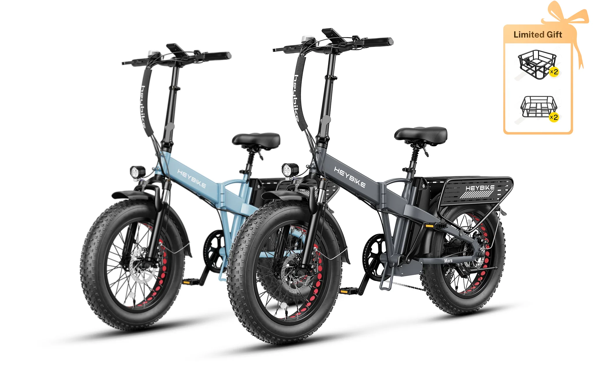 Heybike Mars 2.0 1000W Combo view 11