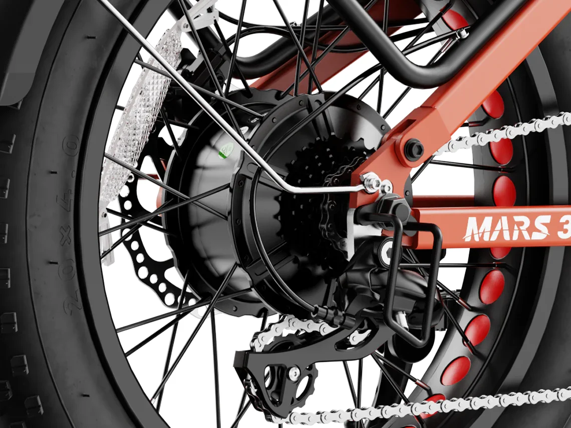 Heybike Mars 3.0 Electric Bike view 4