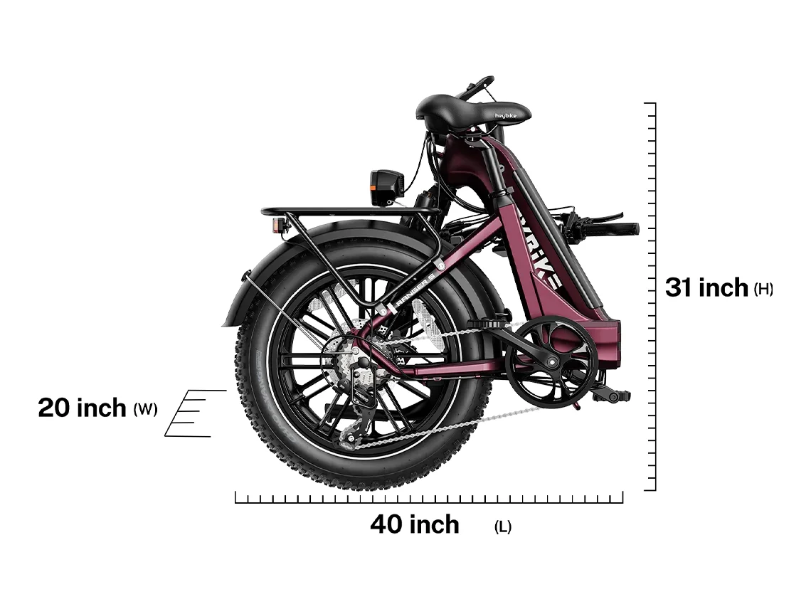 Heybike Ranger S Electric Bike view 3