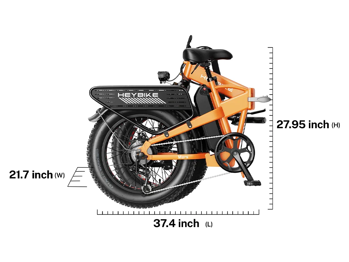 Heybike Refurbished Mars 2.0 Electric Bike view 3