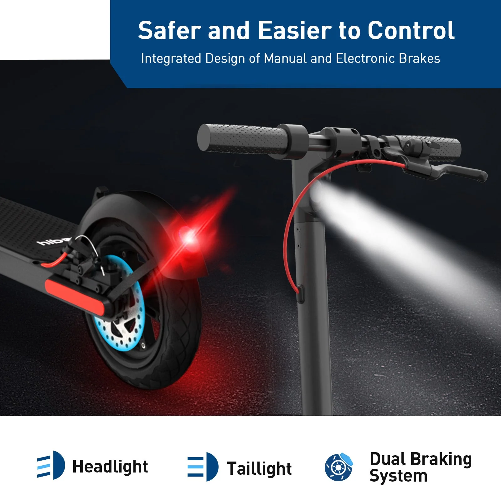 Hiboy S2R Plus Electric Scooter With Removable Battery view 7