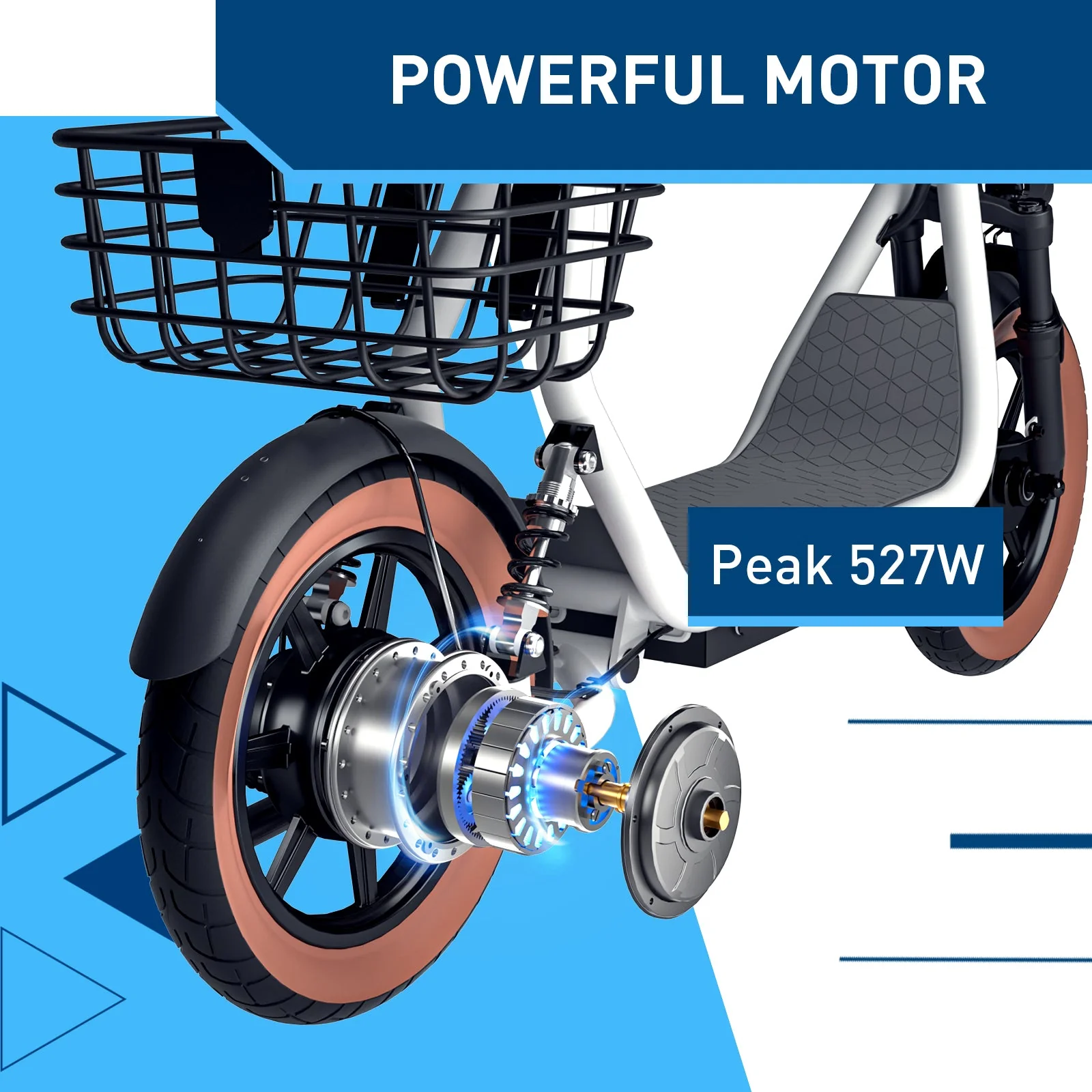 Hiboy U2 Electric Scooter With Seat view 5