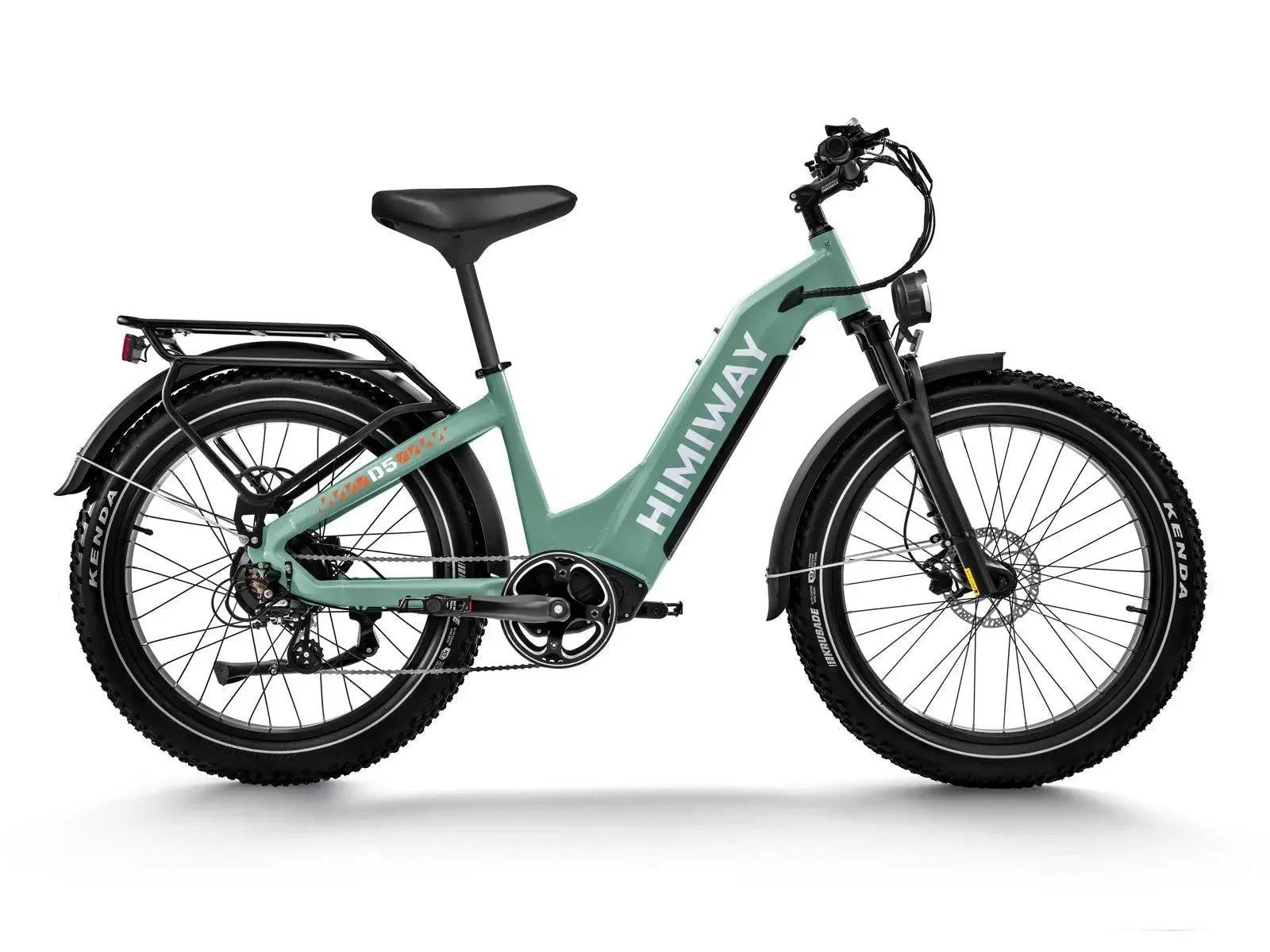 Himiway D5 ST (Zebra ST) All-terrain Electric Fat Bike view 2