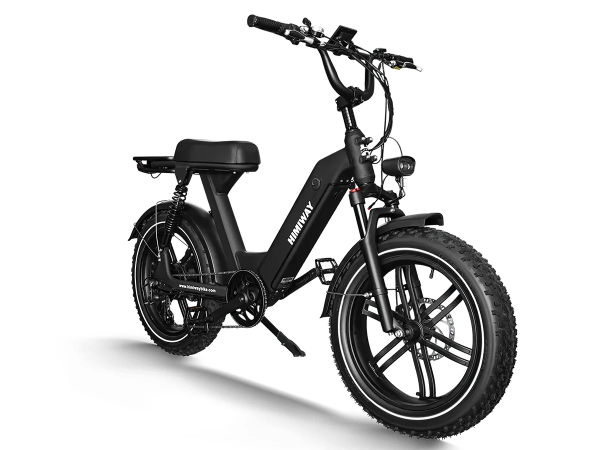Himiway Escape Pro Long Range Moped-Style E-Bike ST view 3