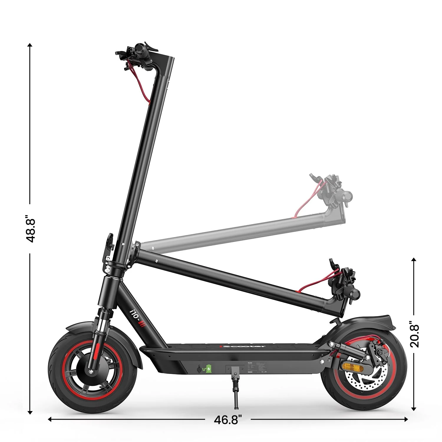 Iscooter i10 Commuter Electric Scooter For Adult view 10