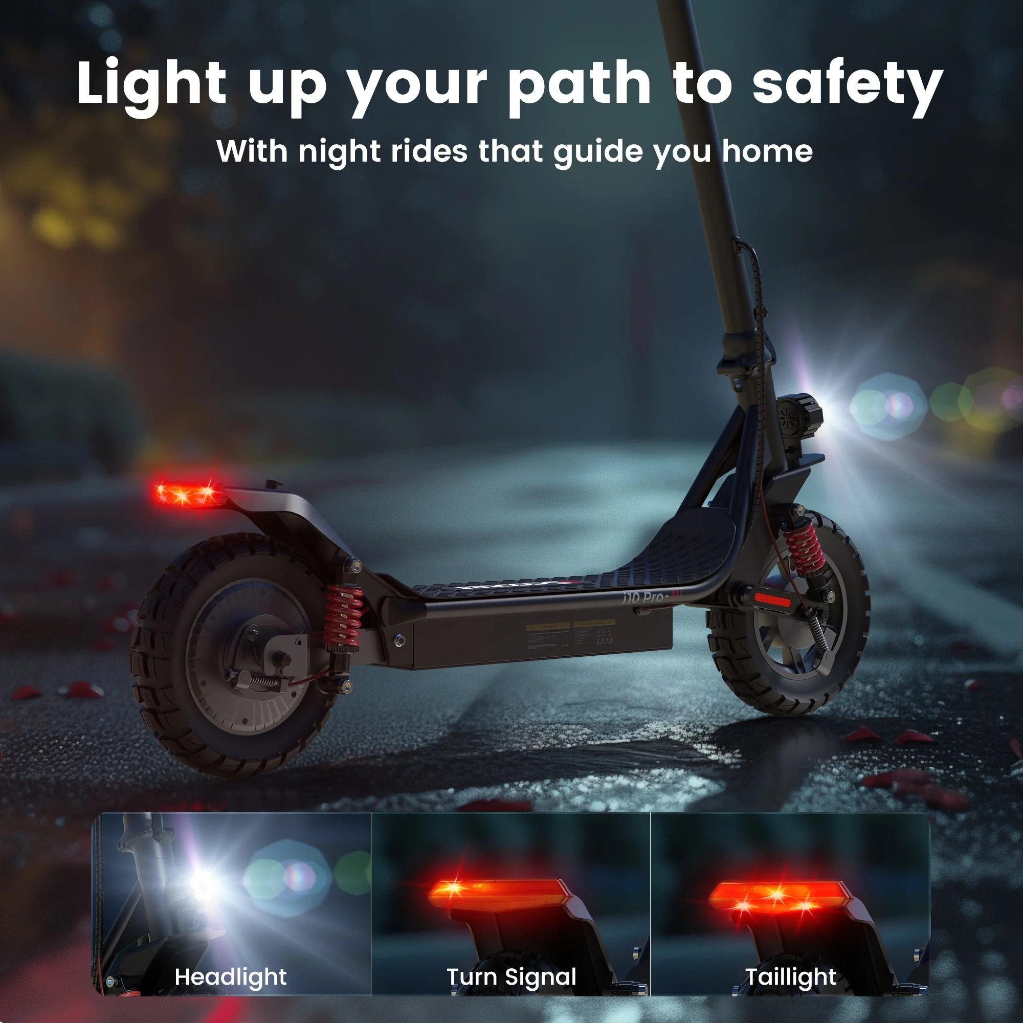 Iscooter i10Pro 800W Commuter Electric Scooter view 2