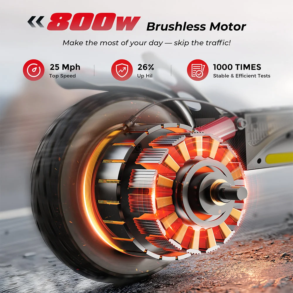 Iscooter iX3 800W Off Road Electric Scooter view 3