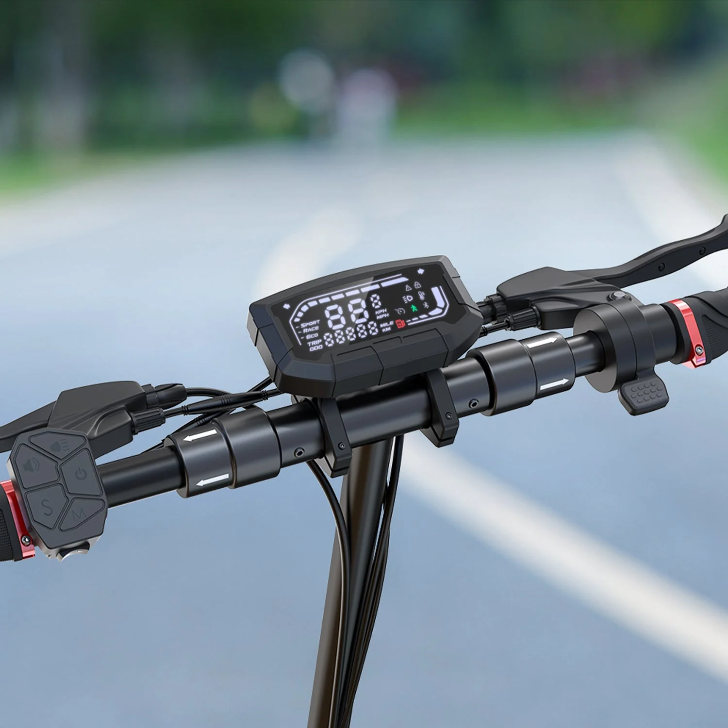 Iscooter iX3 800W Off Road Electric Scooter view 12