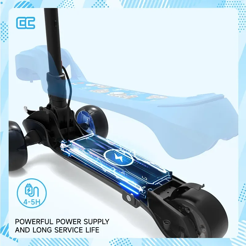 Iscooter B1 3-Wheel Folding Kids Scooter view 5