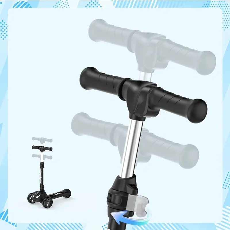Iscooter B1 3-Wheel Folding Kids Scooter view 3
