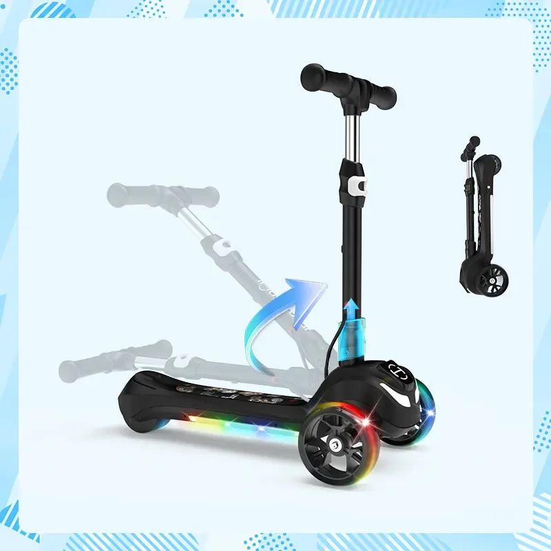 Iscooter B1 3-Wheel Folding Kids Scooter view 2
