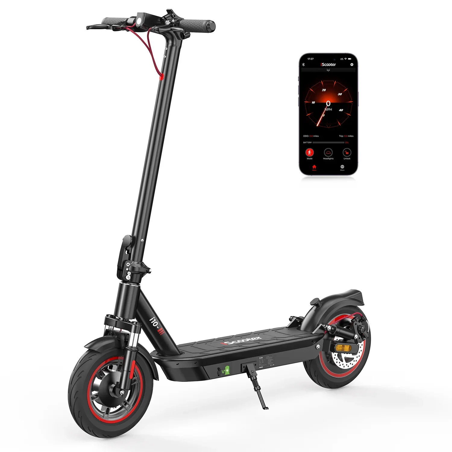 Iscooter i10 Series City Commuter Electric Scooter view 8