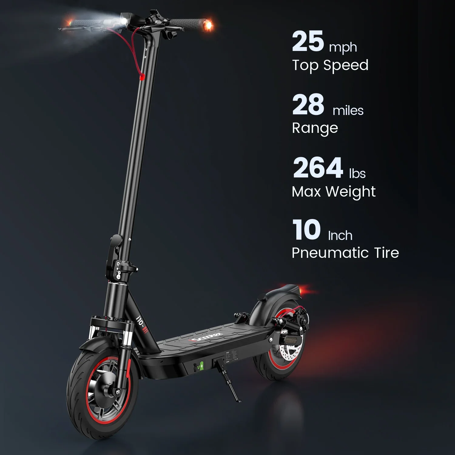 Iscooter i10 Series City Commuter Electric Scooter view 2