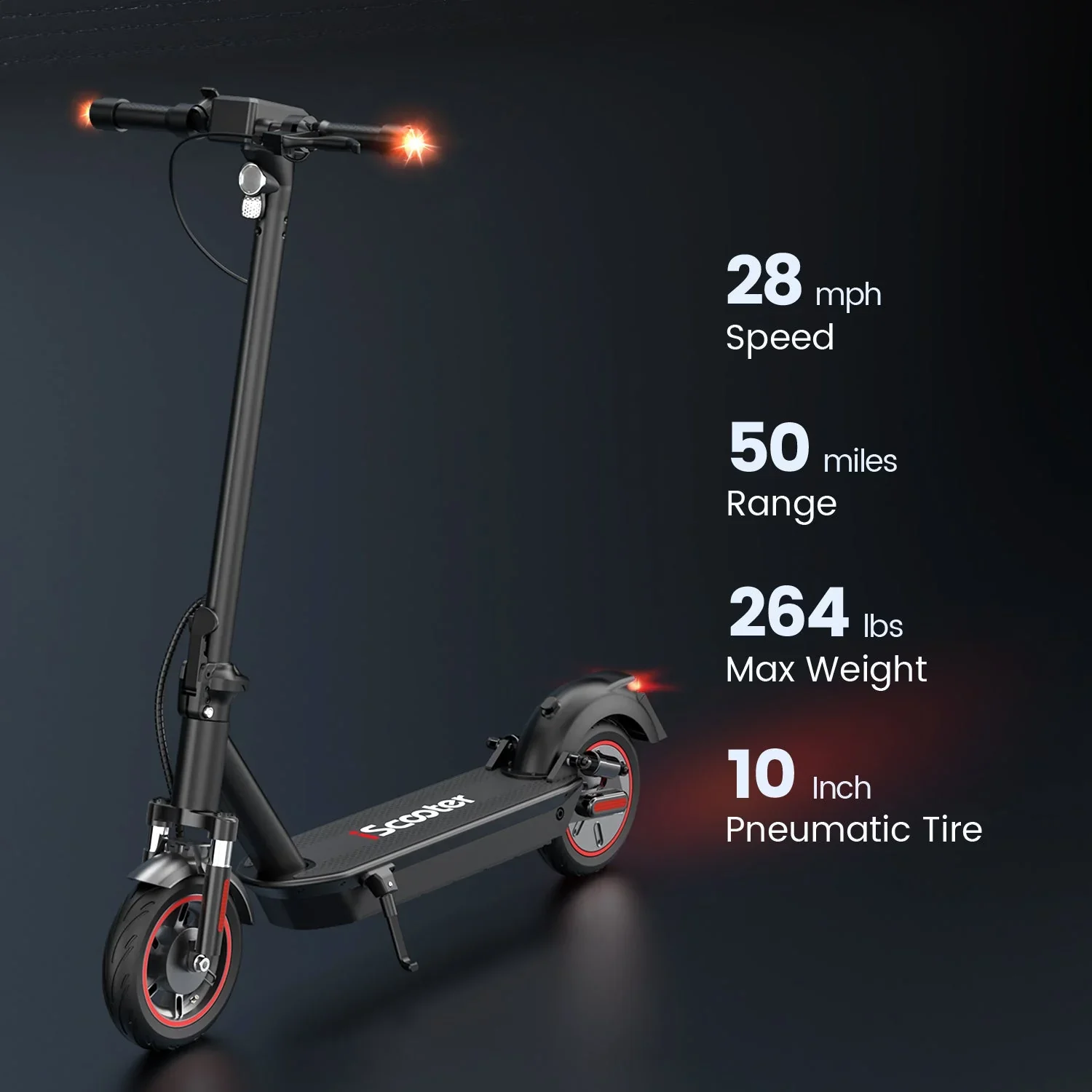 Iscooter i10Max City Commuter Electric Scooter view 2