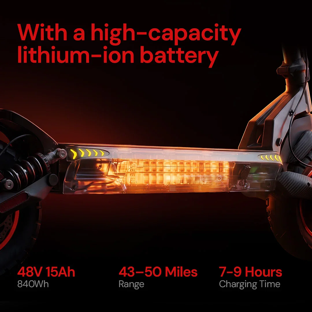 Iscooter iX7 Pro Dual Motor Electric Scooter view 3