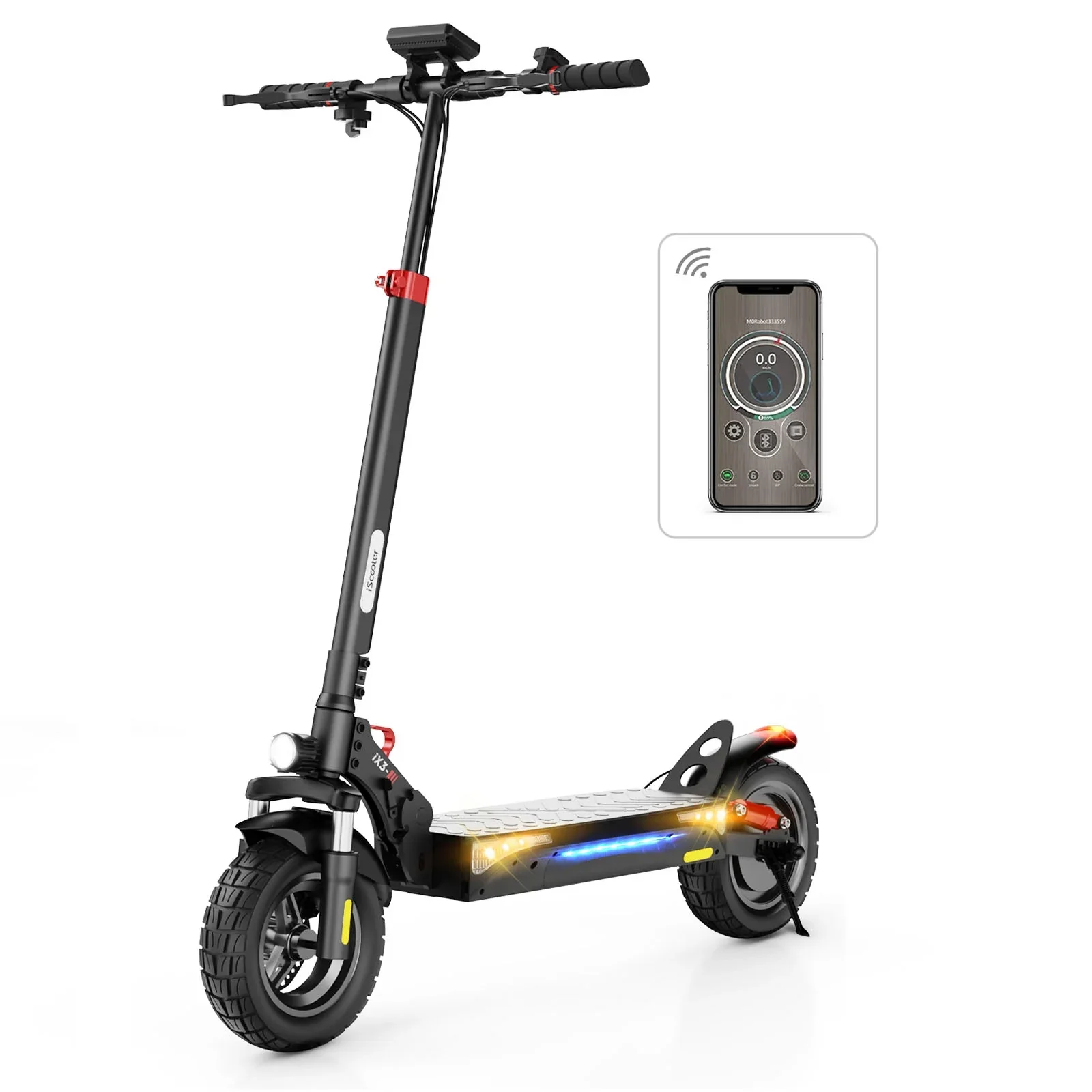 Iscooter iX3 Off Road Electric Scooter view 2
