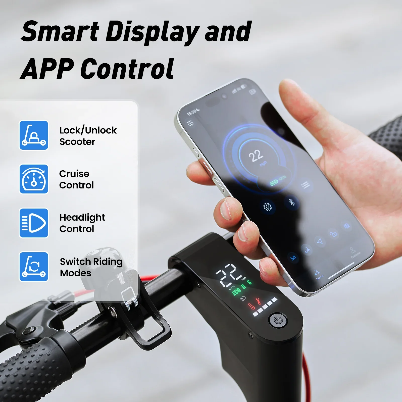Iscooter W6 Commuting Electric Scooter 500W Motor For Adults view 5